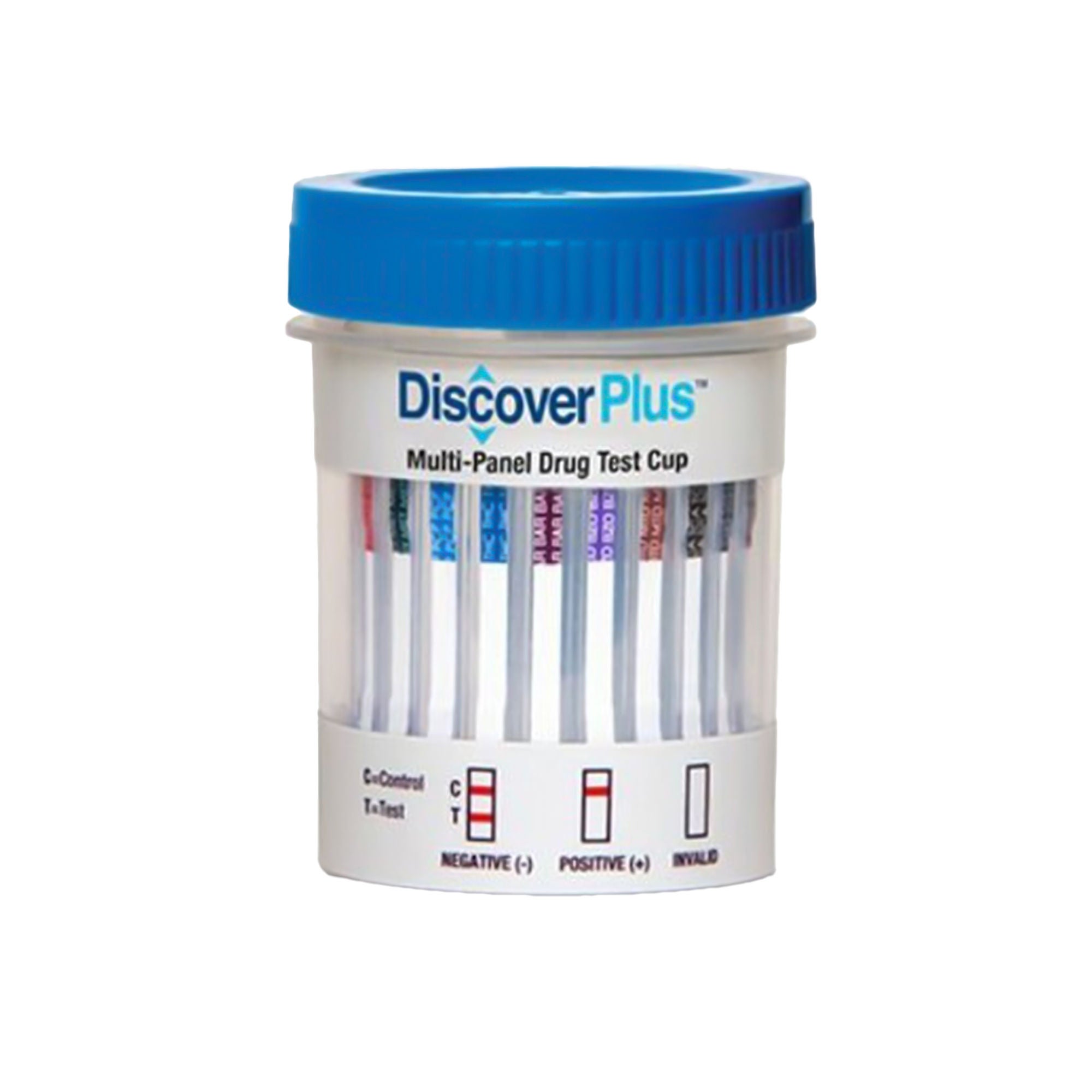 American Screening Corp - DISP-DUD-6124N Drugs of Abuse Test Kit Discover Plus™ AMP, BAR, BUP, BZO, COC, mAMP/MET, MDMA, MTD, OPI, OXY, PCP, THC (CR, pH, SG) 25 Tests CLIA Waived