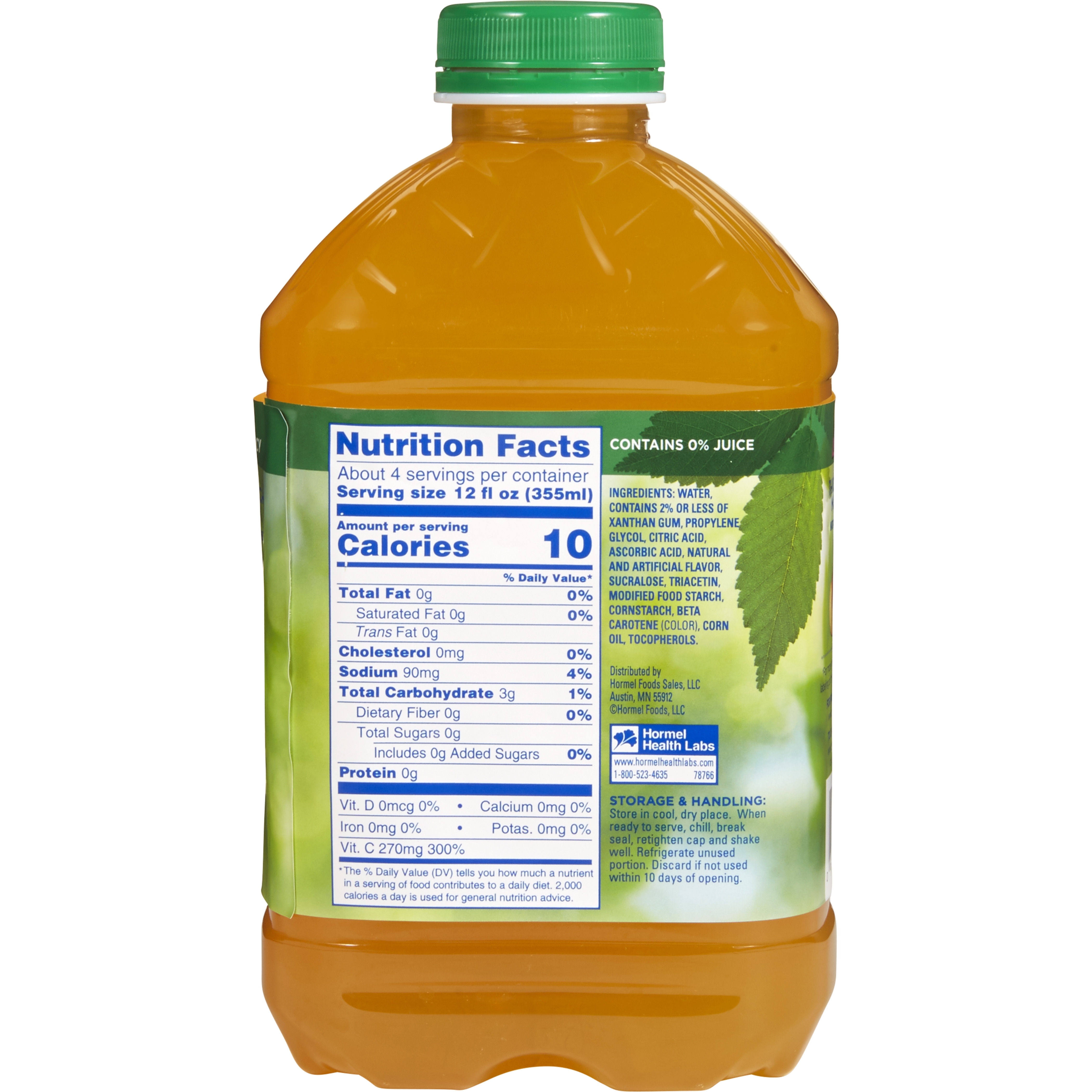 Lyons Magnus LLC - 79018 Thick & Easy® Sugar-Free Nectar Consistency Peach Mango Thickened Beverage