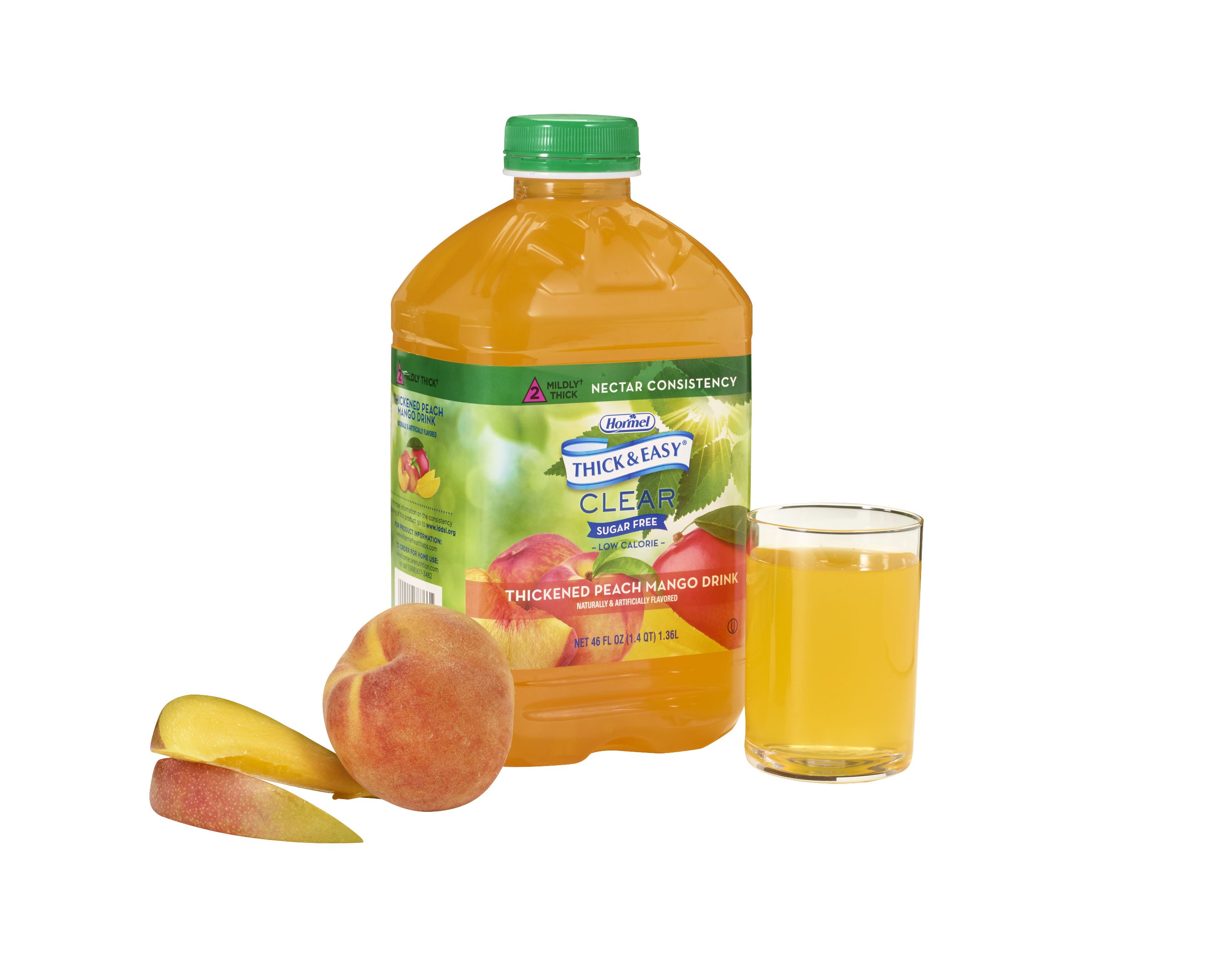 Lyons Magnus LLC - 79018 Thick & Easy® Sugar-Free Nectar Consistency Peach Mango Thickened Beverage