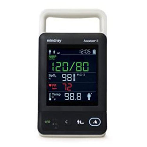Mindray USA - 121-001676-00 Vital Signs Monitor Accutorr®3 NIBP, Pulse Rate AC Power / Battery Operated