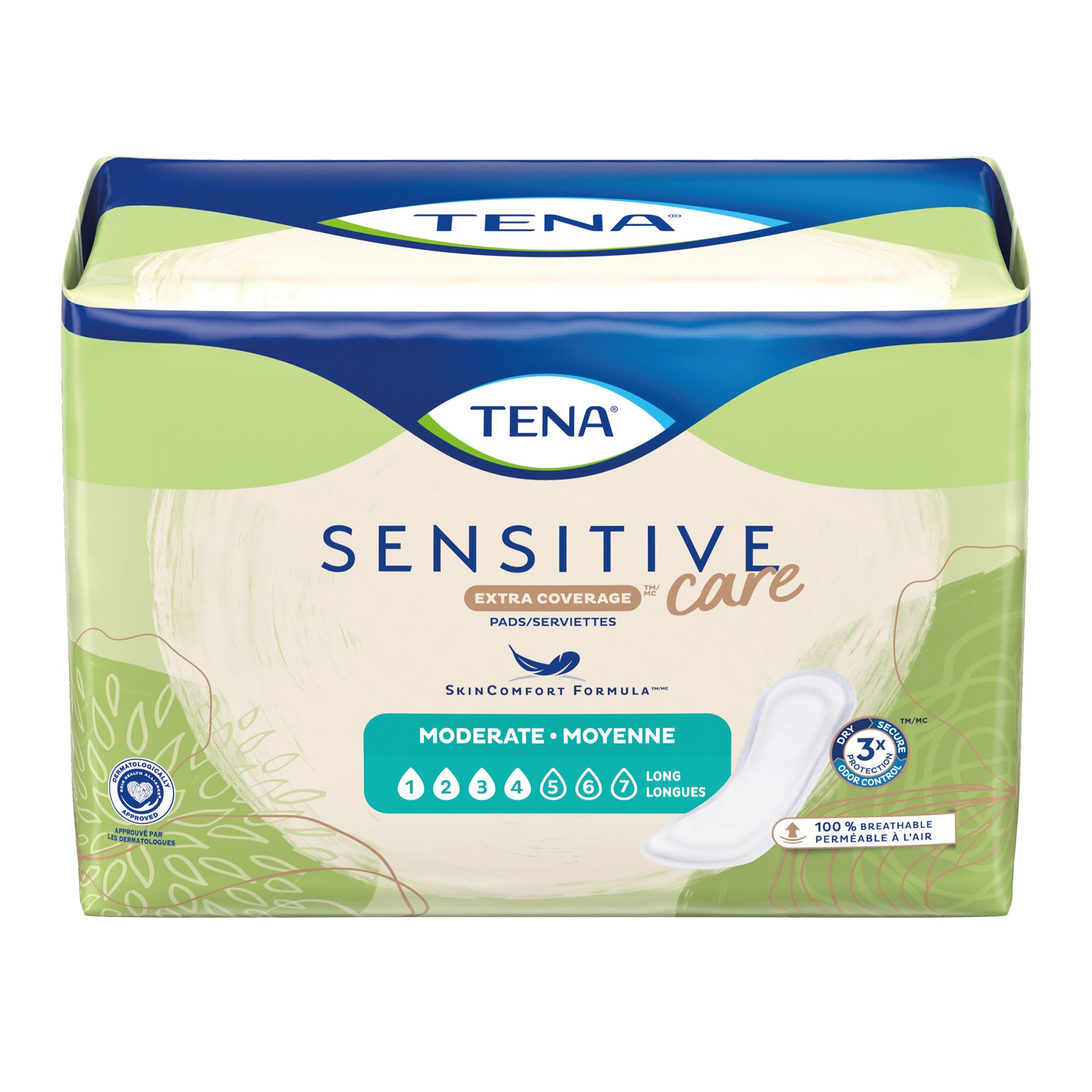 Essity HMS North America Inc - 54375 Tena® Intimates™ Moderate Long Bladder Control Pad