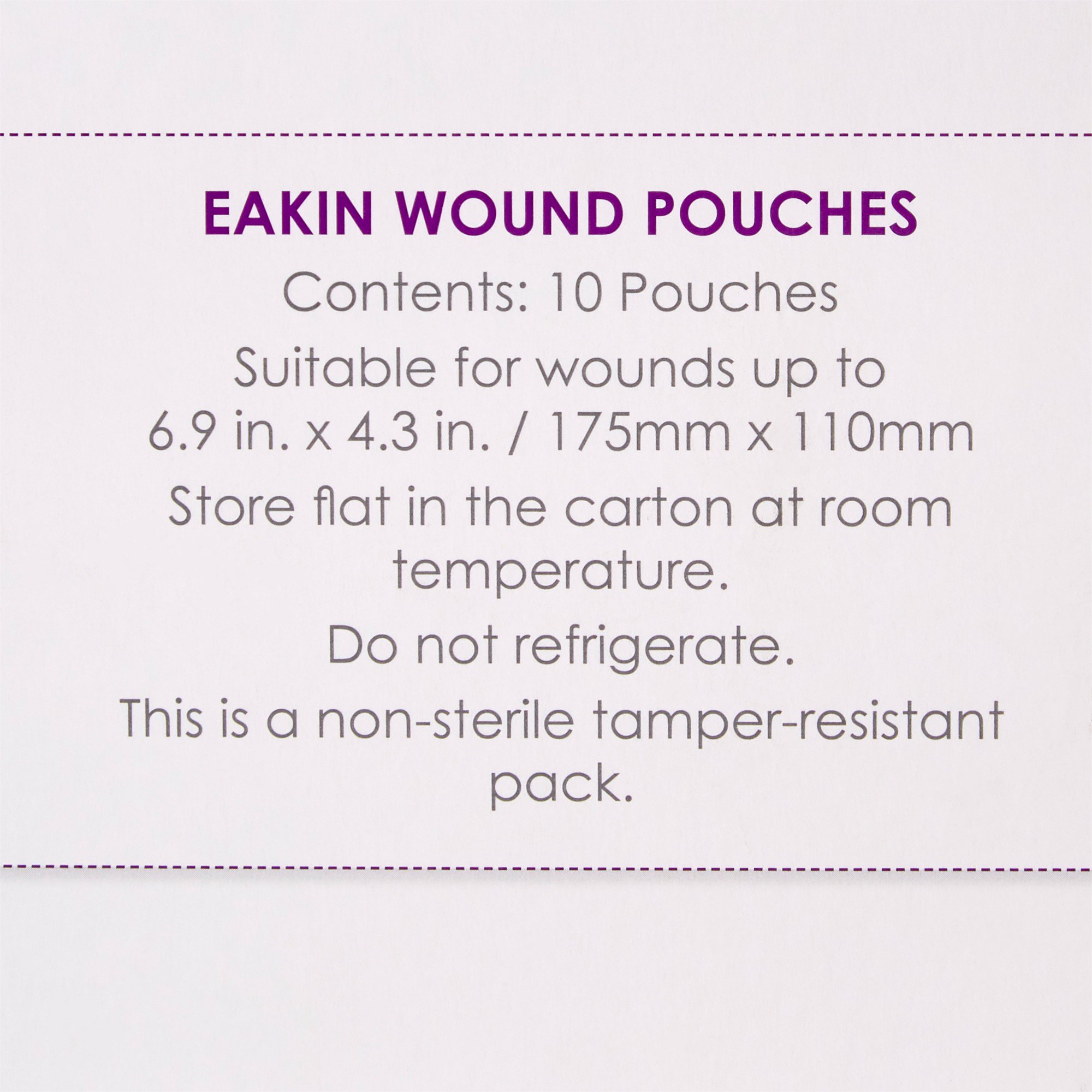 ConvaTec - 839262 Eakin® Fistula and Wound Drainage Pouch