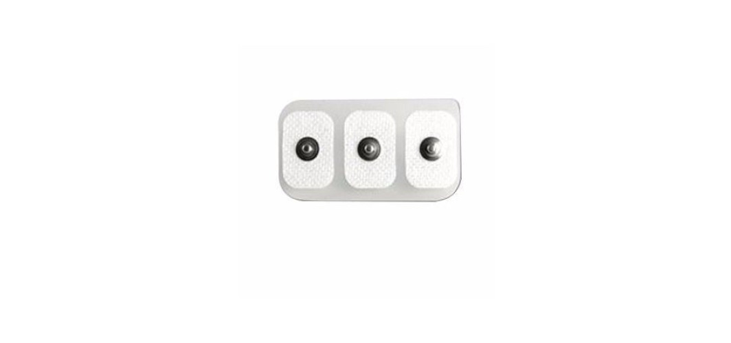 Philips Healthcare - 989803100491 ECG Monitoring Electrode Philips™ Snap Connector Cloth Backing Pediatric Non-Radiolucent 30 per Pack