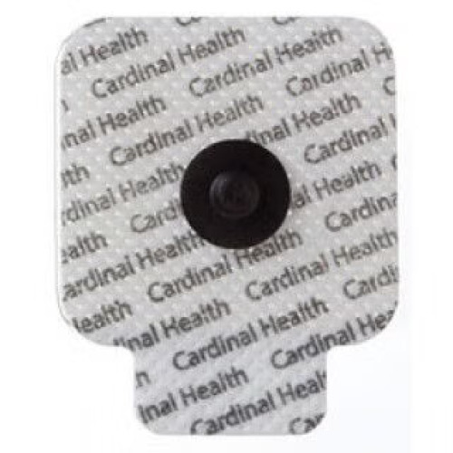 Cardinal - E301RASR ECG Monitoring Electrode Cardinal Health™ Snap Connector Conductive Adhesive Gel Tape Backing Adult Radiolucent / MR Tested 3 per Pack