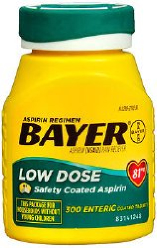 Bayer 00280210030 - Bayer® Low Dose Aspirin Pain Relief - 1/Bottle