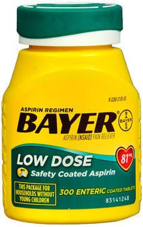 Bayer - 00280210030 Bayer® Low Dose Aspirin Pain Relief