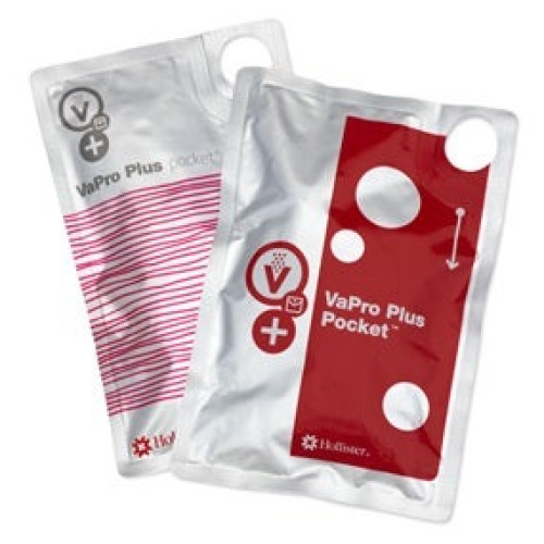 Hollister - 71084-30 Intermittent Catheter Tray VaPro™ Plus Pocket® Straight Tip 8 Fr. Hydrophilic Coated Phthalates-Free PVC