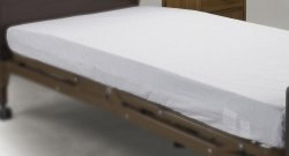 Drive DeVilbiss Healthcare 15030HBL - drive™ White Fitted Bed Sheet, 36 x 80 x 6 Inch - 2/Pack, 20/Case
