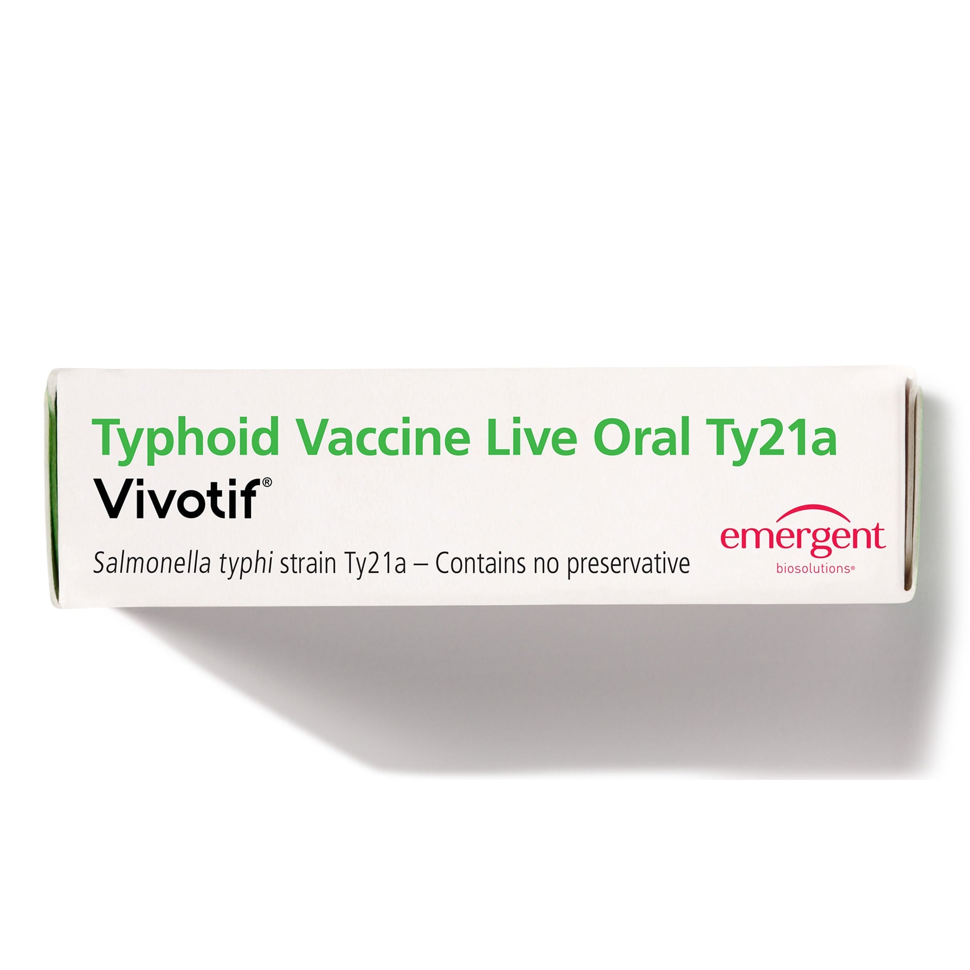 Bavarian Nordic Inc - 69401000002 Vivotif® Typhoid Vaccine Live, Attenuated 2B Unit Capsule 4 Capsules