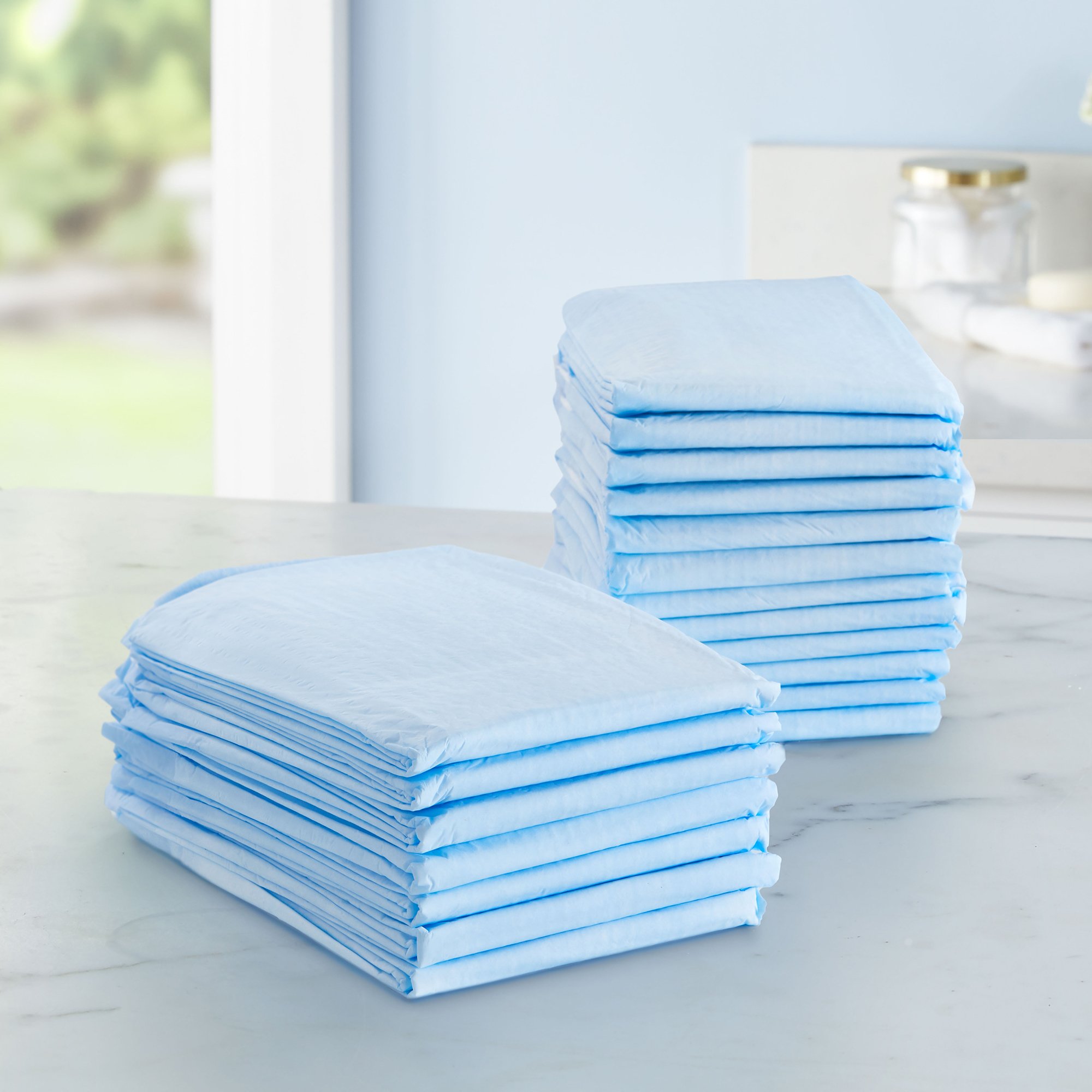 McKesson Brand UPF2336 - McKesson Classic Plus Fluff Light Absorbency Underpads, 23 x 36 Inch - 15/Bag, 150/Case