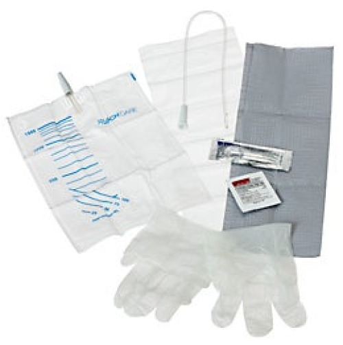 Teleflex LLC - ECK060 Intermittent Catheter Tray Easy Cath™ 6 Fr. Without Balloon