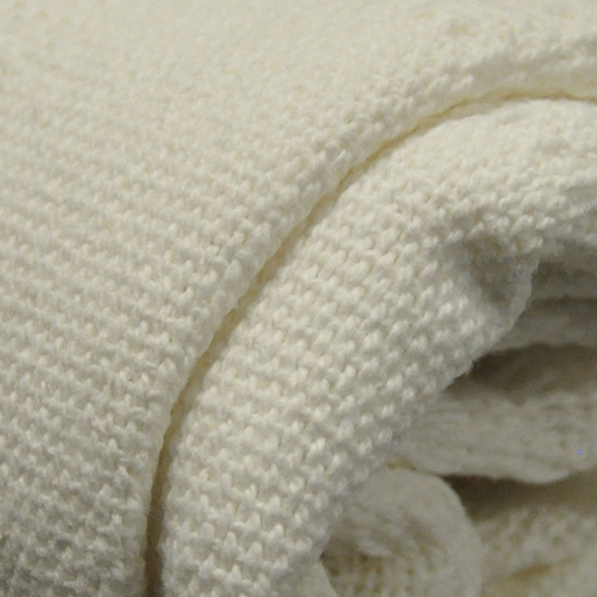 Lew Jan Textile - V33-6690WH-INH Blanket 66 X 90 Inch Cotton 2.1 lbs. White