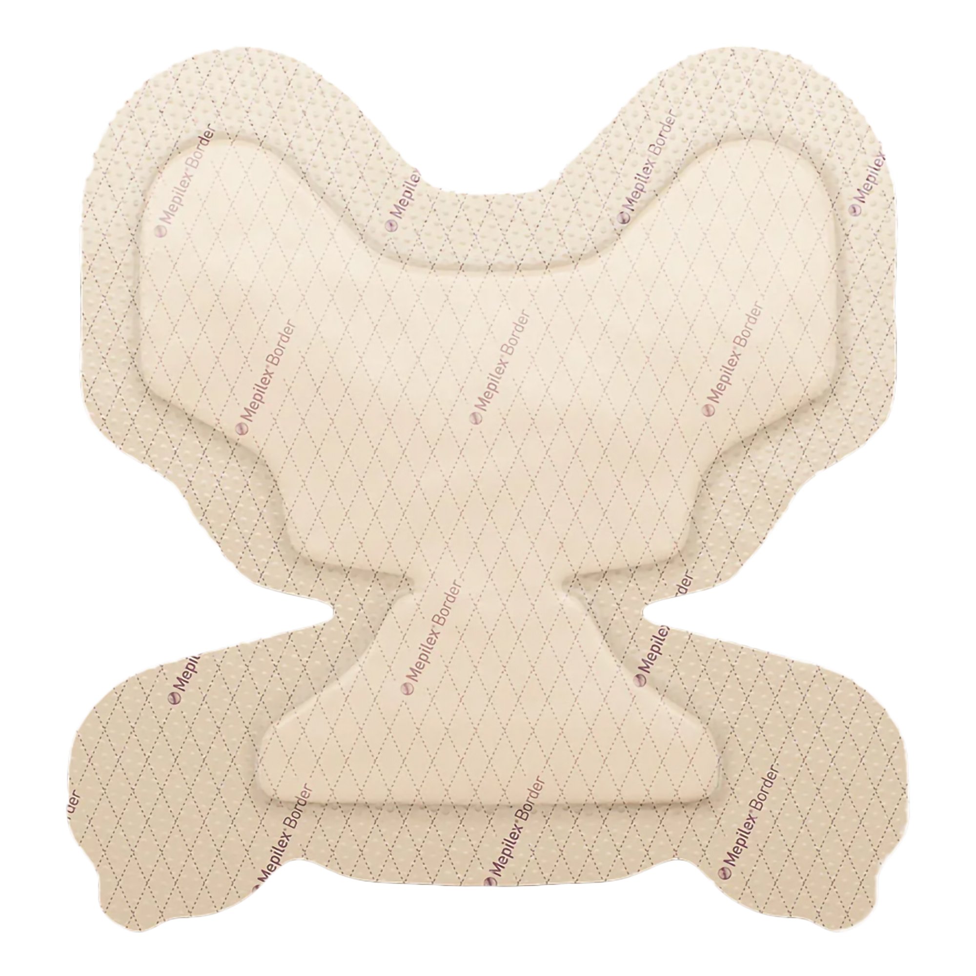 Molnlycke 282790 - Mepilex® Border Heel Foam Dressing, 8-3/5 x 9 Inch - 1/Each, 10/Box, 30/Case