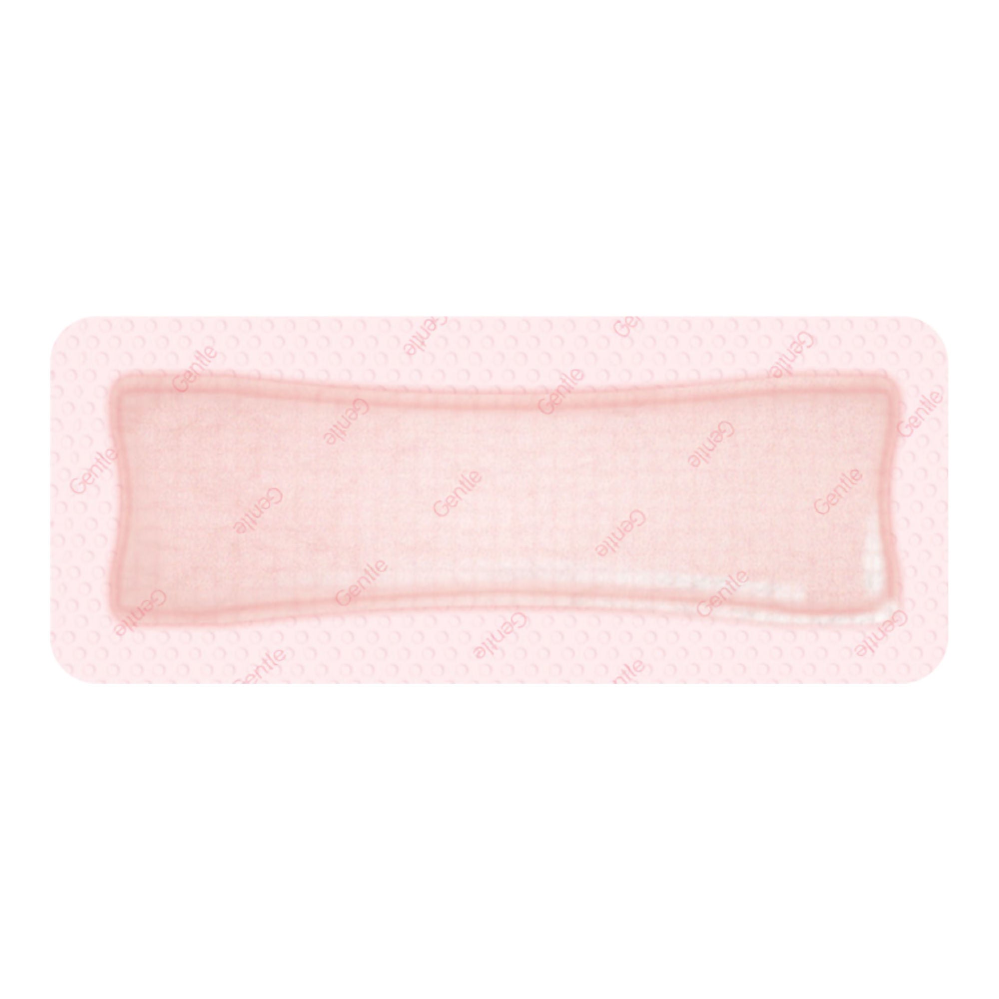 Smith & Nephew - 66800900 Foam Dressing Allevyn Gentle Border 4 X 8 Inch With Border Film Backing Silicone Gel Adhesive Rectangle Sterile