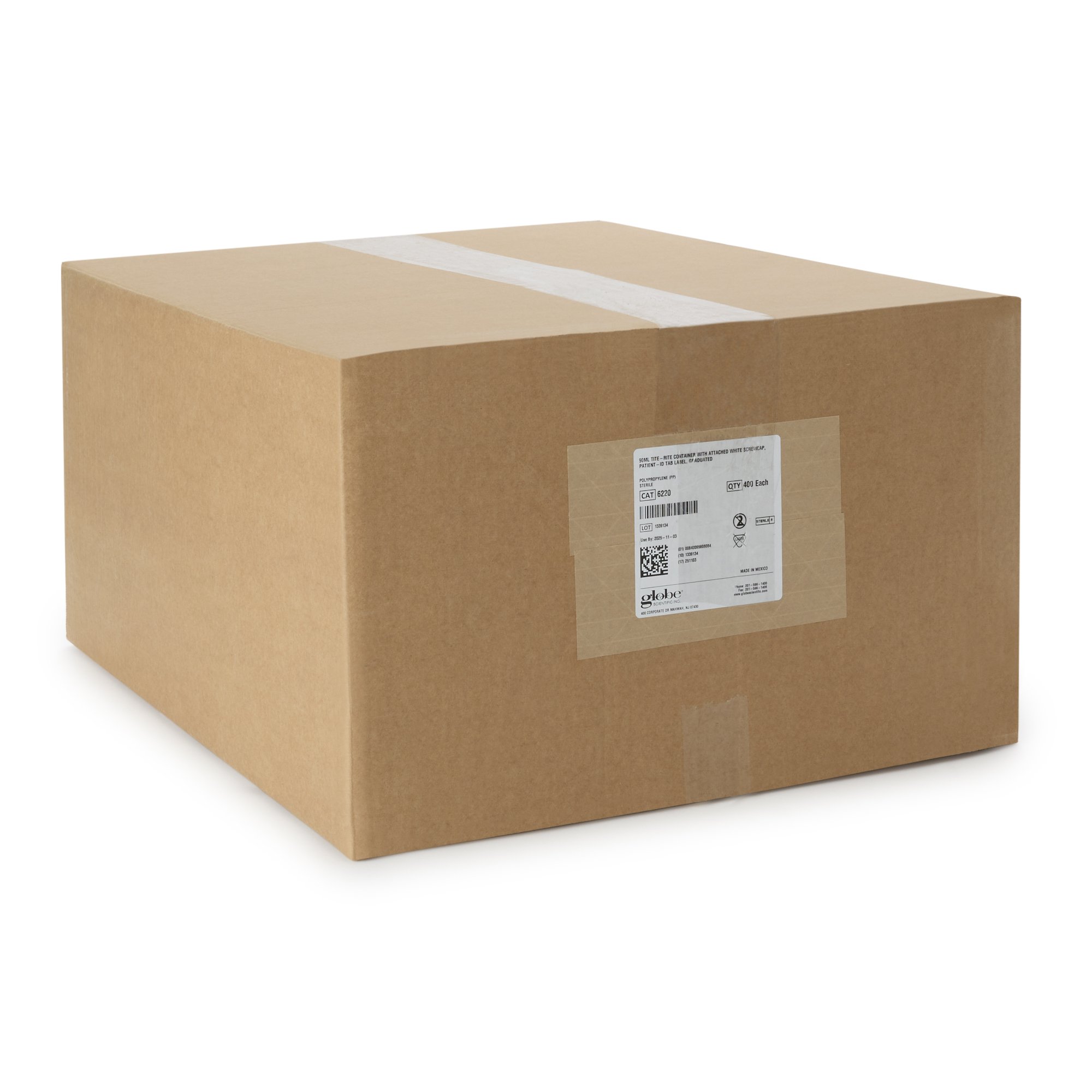 Globe Scientific 6220 - Tite-Rite™ Urine Specimen Container, 90 mL - 100/Bag, 400/Case