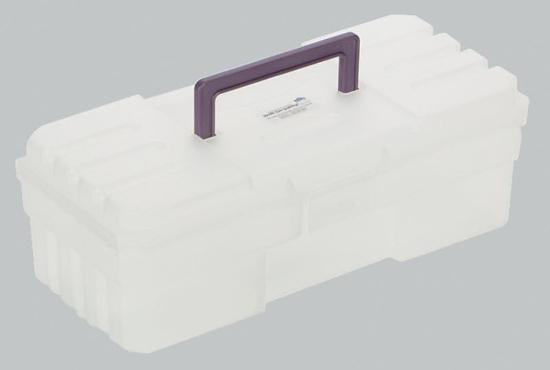 Health Care Logistics - 1371C Medical Supply Box Health Care Logistics® Clear Industrial Grade Polymers 4 X 5-5/8 X 12 Inch