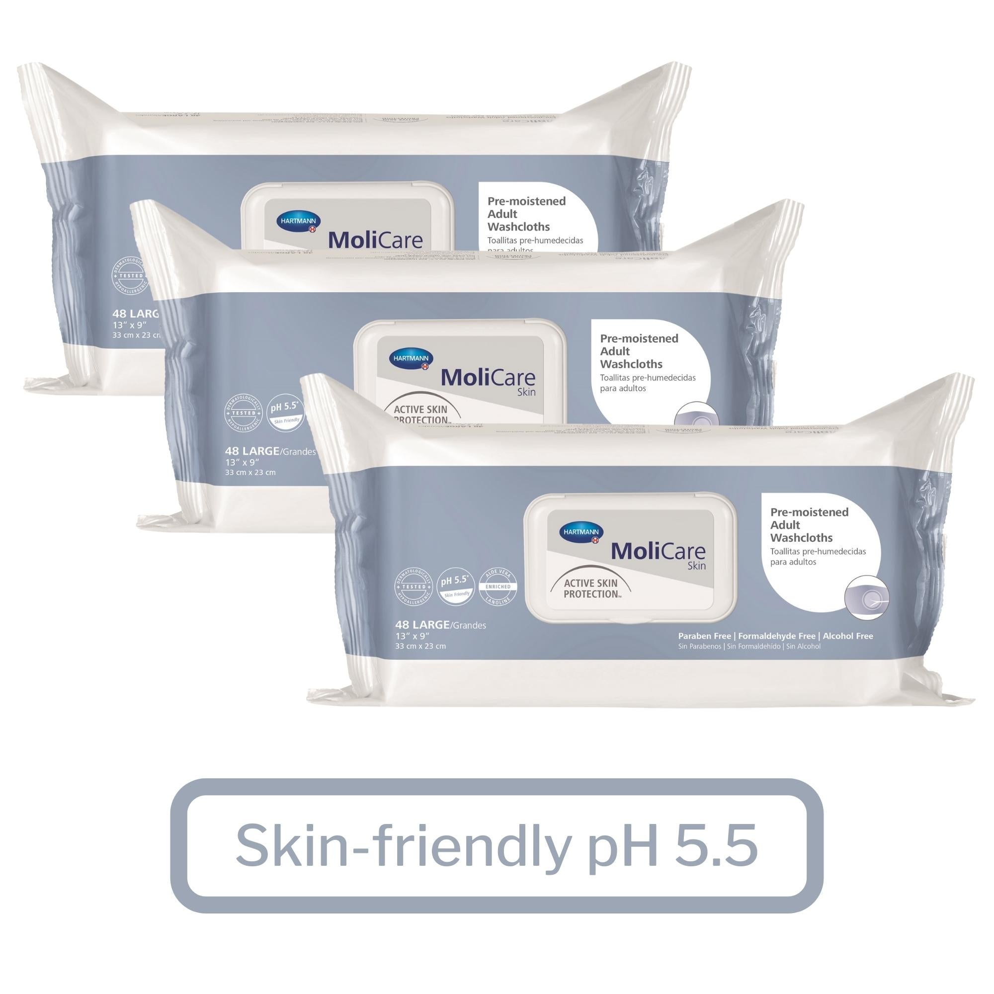 Hartmann - 225600 MoliCare® Scented Skin Personal Cleansing Wipe