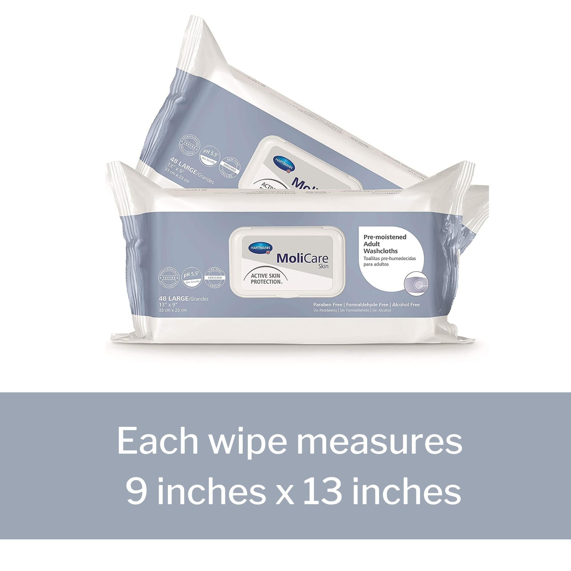 MoliCare Skin Personal Cleansing Wipe 225600 by Hartmann