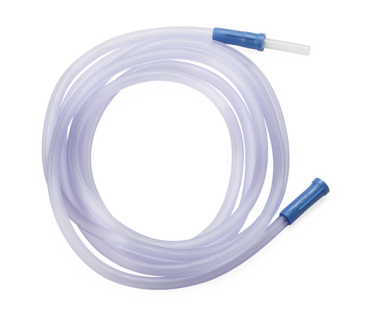 Medline - OR620 Suction Tubing Clear 1/4 Inch I.D. 20 Foot Length PVC Sterile
