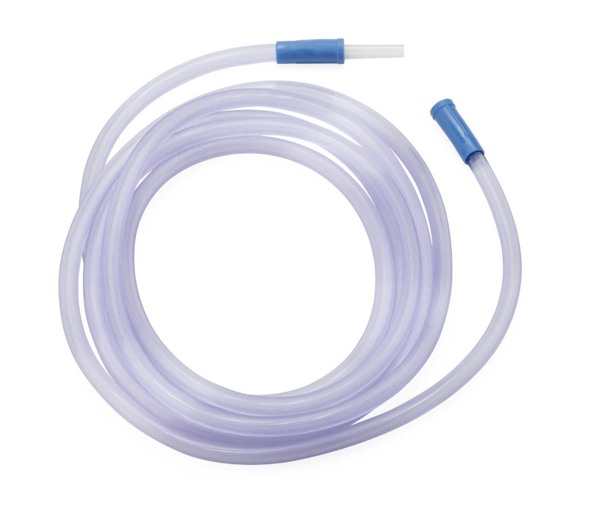 Medline - OR76A Suction Tubing Clear 9/32 Inch I.D. 6 Foot Length PVC Sterile