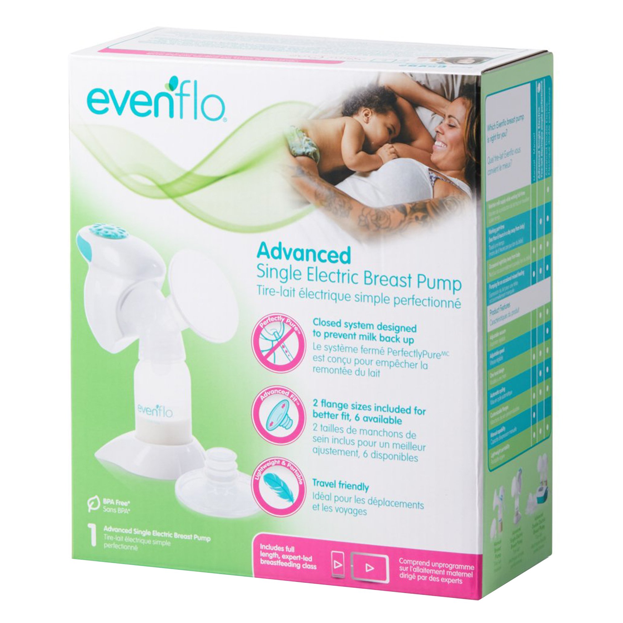 Midway Importing Inc - 5171113 Evenflo® Advanced Single Electric Breast Pump