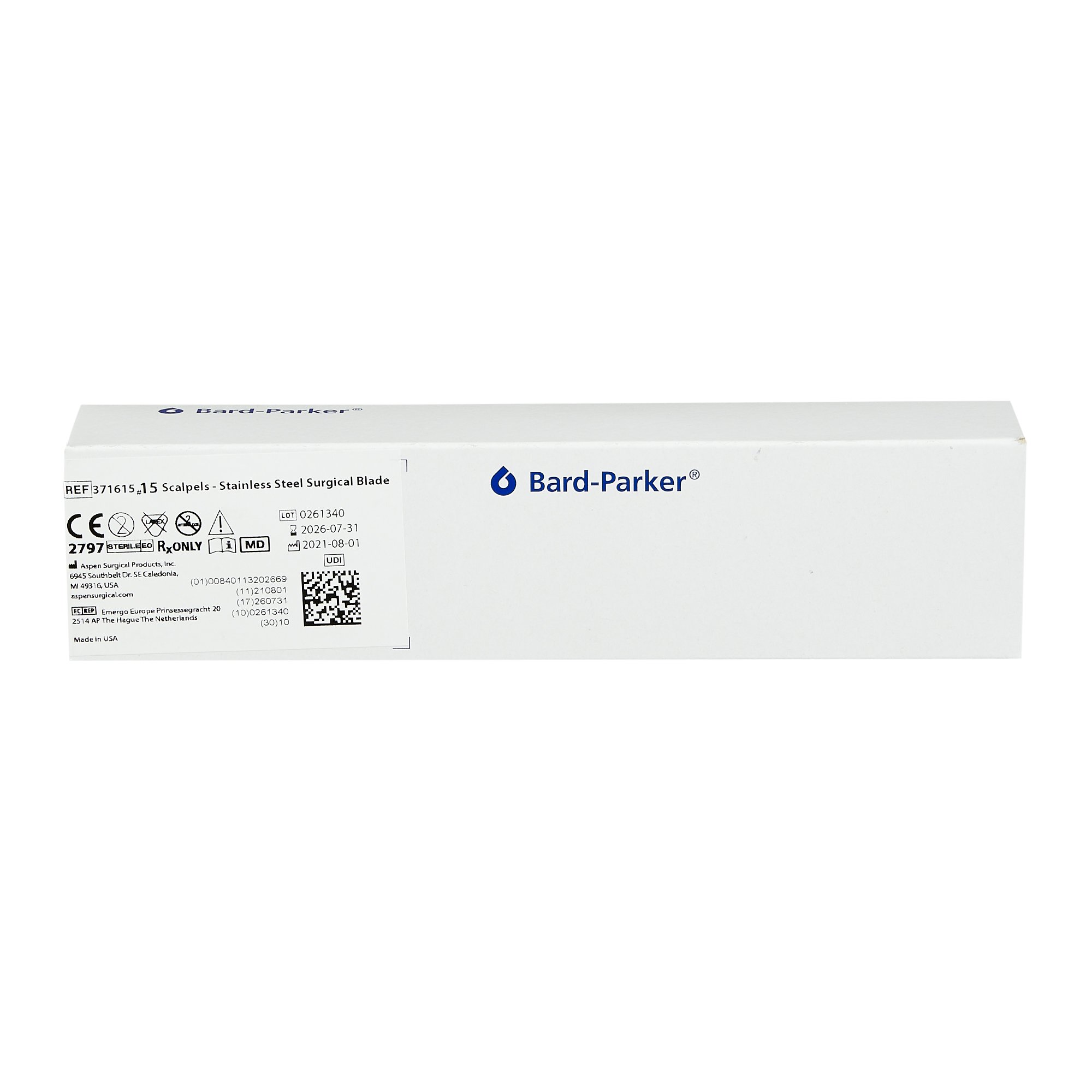Aspen Surgical Products - 371615 Bard-Parker® Disposable Scalpel