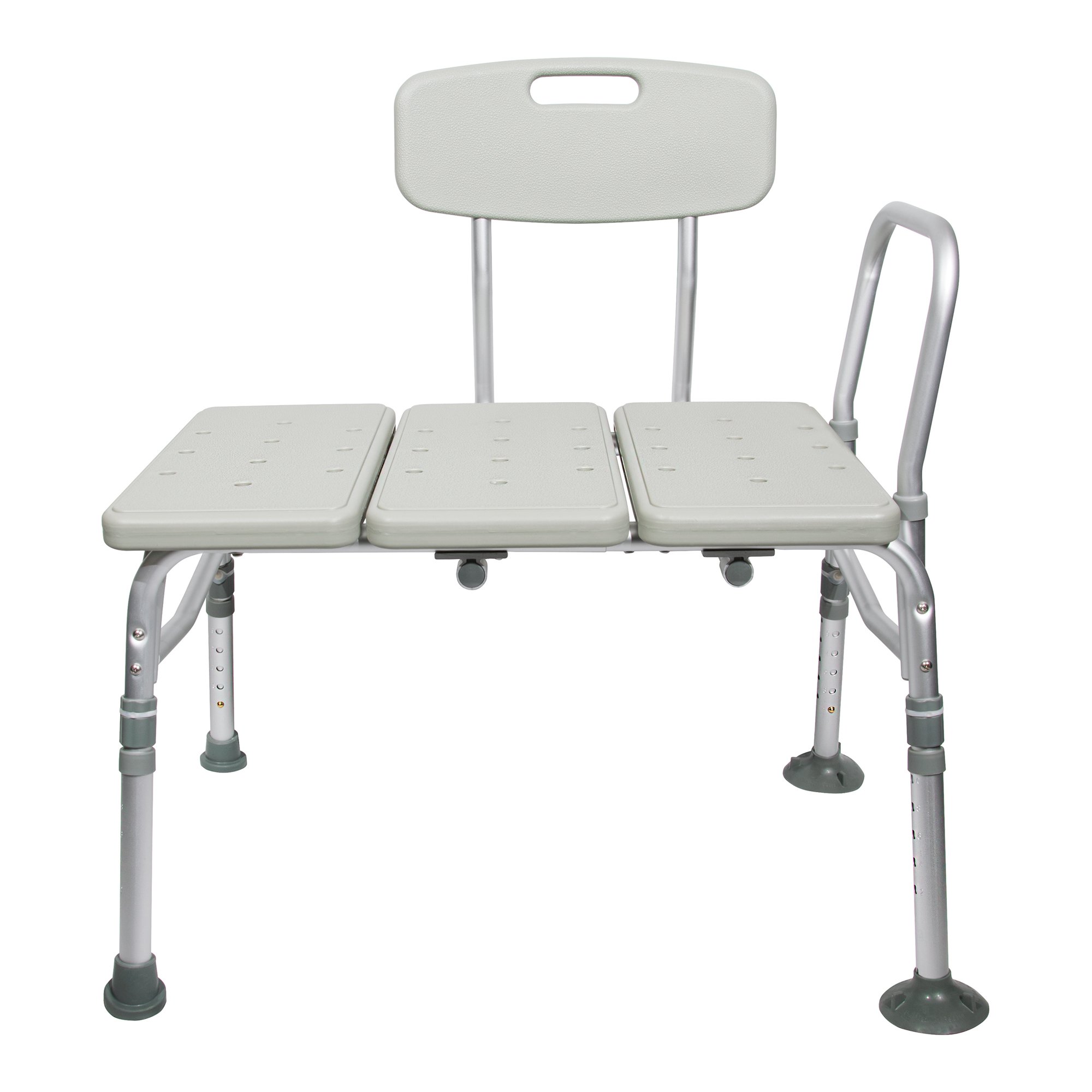 McKesson Brand - 146-RTL12031KDR McKesson Aluminum Transfer Bench with Reversible Back