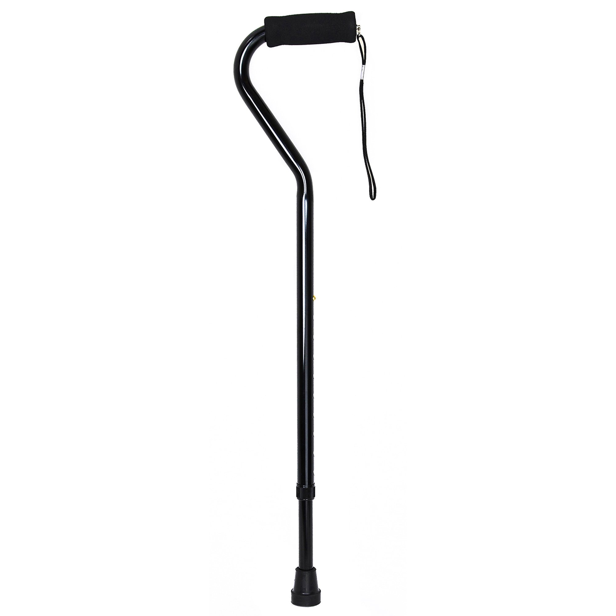 McKesson Brand - 146-RTL10306 McKesson Black Aluminum Offset Cane