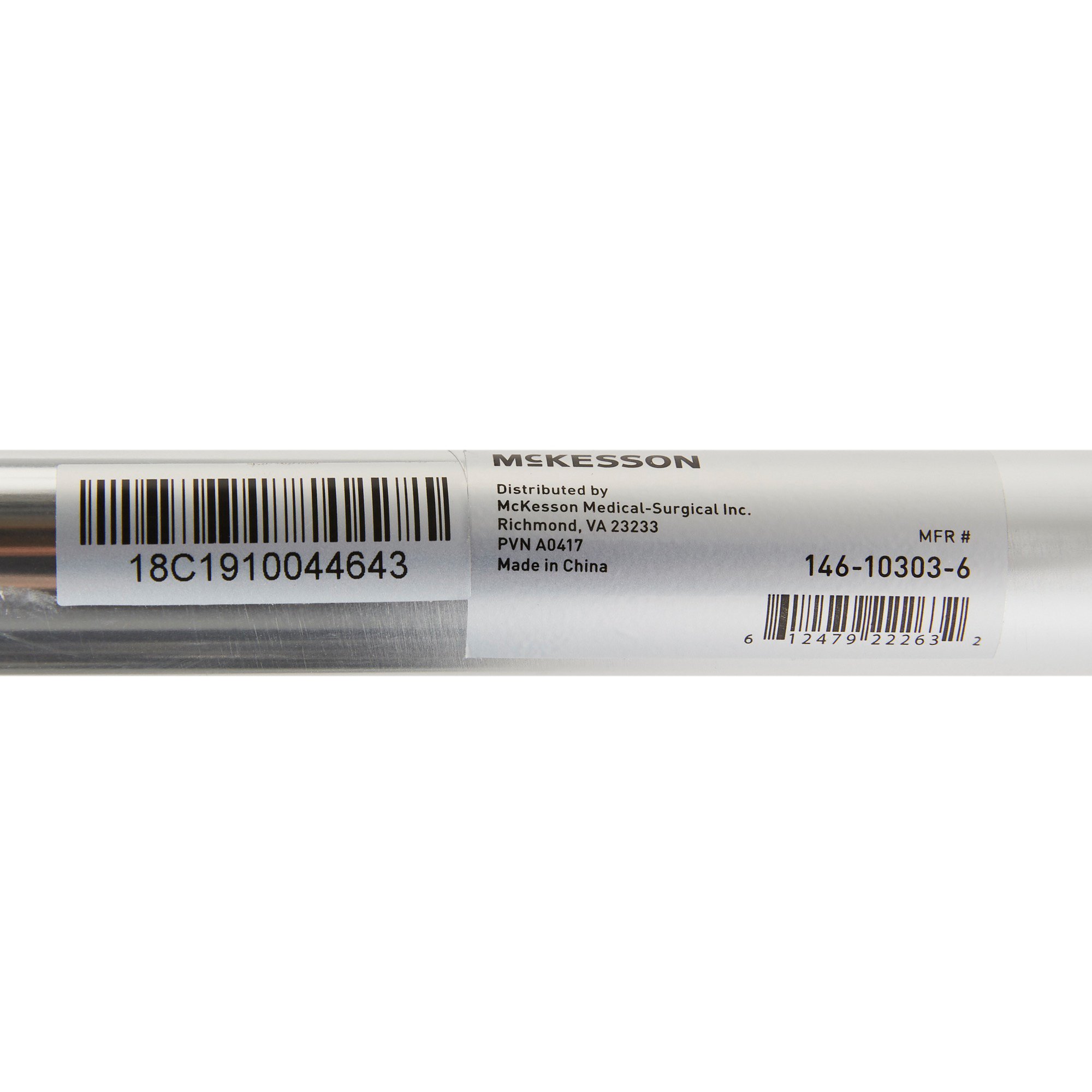 McKesson Brand 146-10303-6 - McKesson Aluminum Offset Cane, 30 – 39 Inch Height - 1/Each, 6/Case