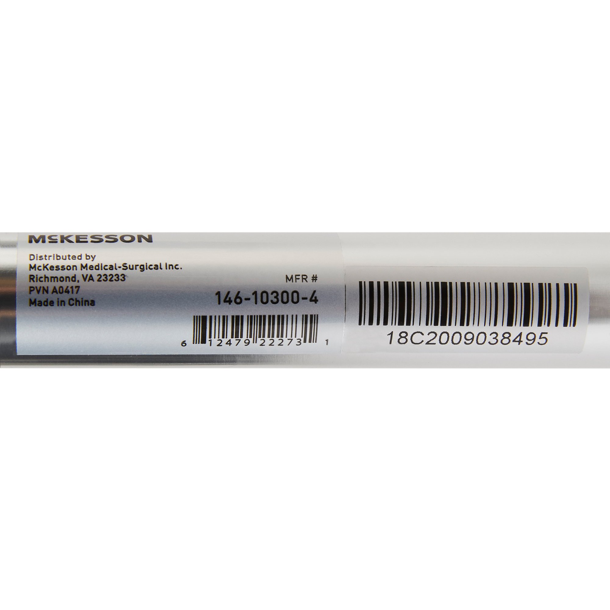 McKesson Brand 146-10300-4 - McKesson Steel Chrome Offset Quad Cane, 29 – 37.5 Inch - 1/Each, 4/Case