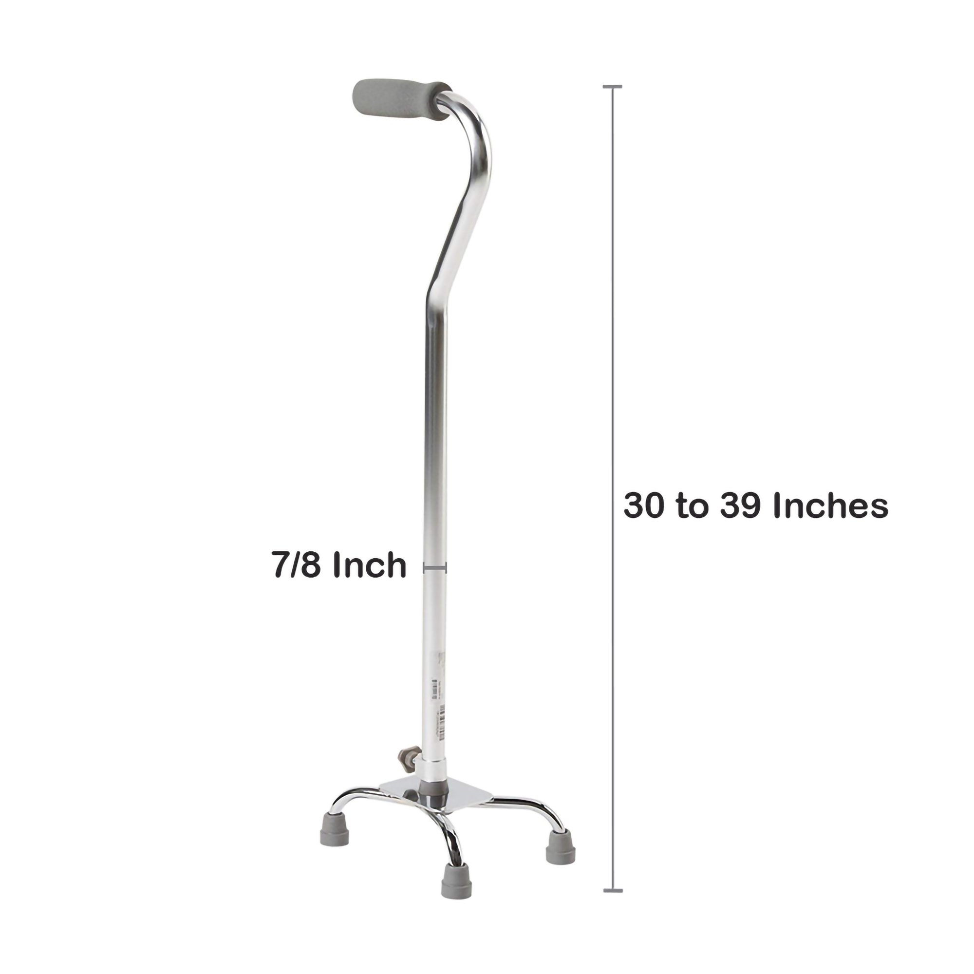 McKesson Brand - 146-10301F-4 McKesson Offset Quad Cane