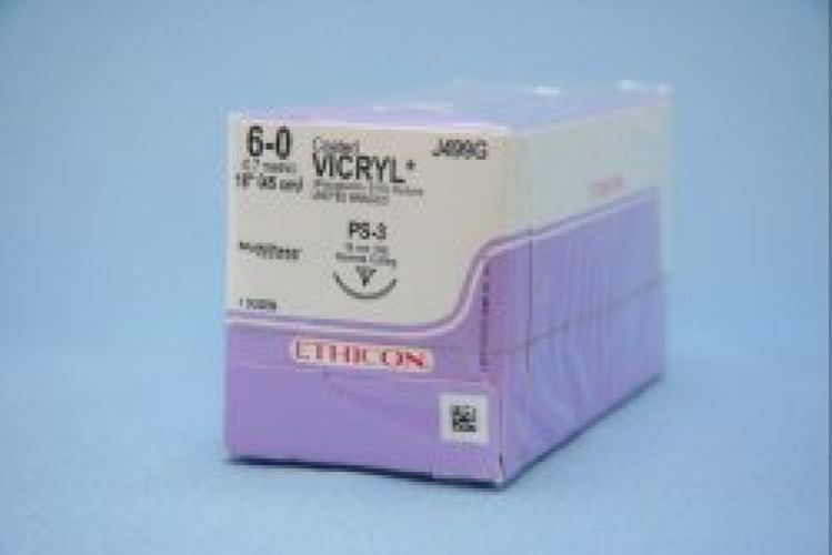 J & J Healthcare Systems J499G - Coated Vicryl™ Suture with Needle - 12/Dozen, 12/Box