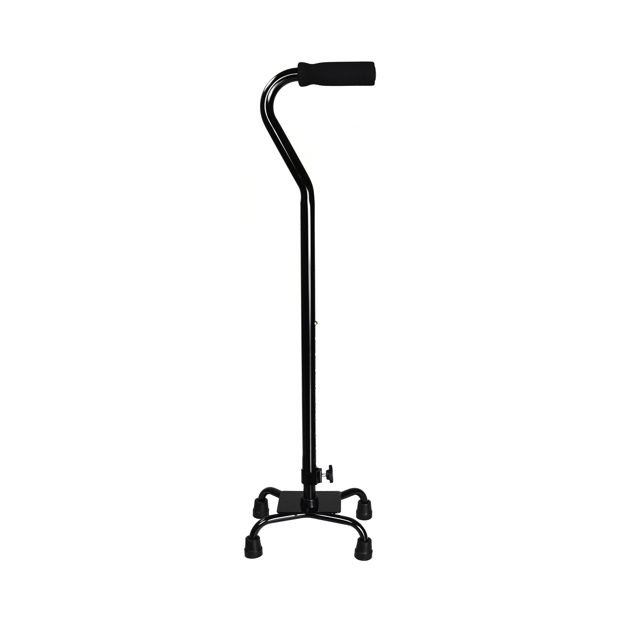 McKesson Brand - 146-RTL10310 McKesson Adjustable Steel Offset Quad Cane
