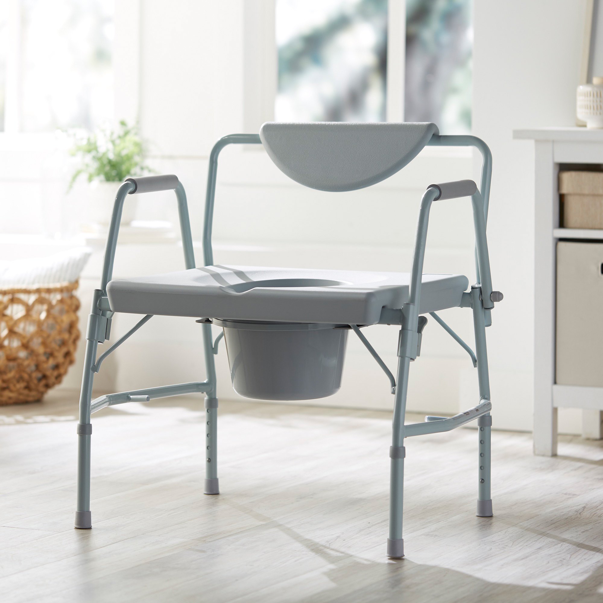 McKesson Brand 146-11135-1 - McKesson Bariatric Commode Chair - 1/Each