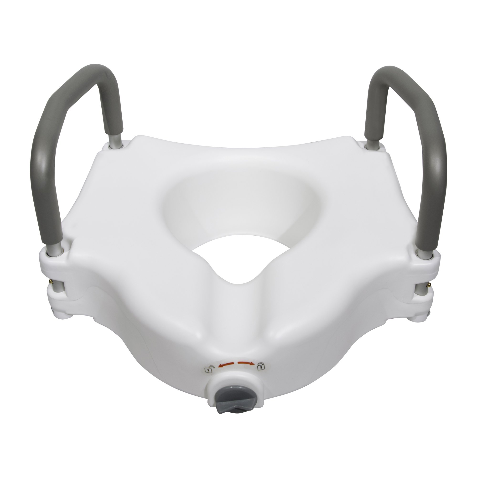 McKesson Brand - 146-RTL12027RA McKesson Raised Toilet Seat