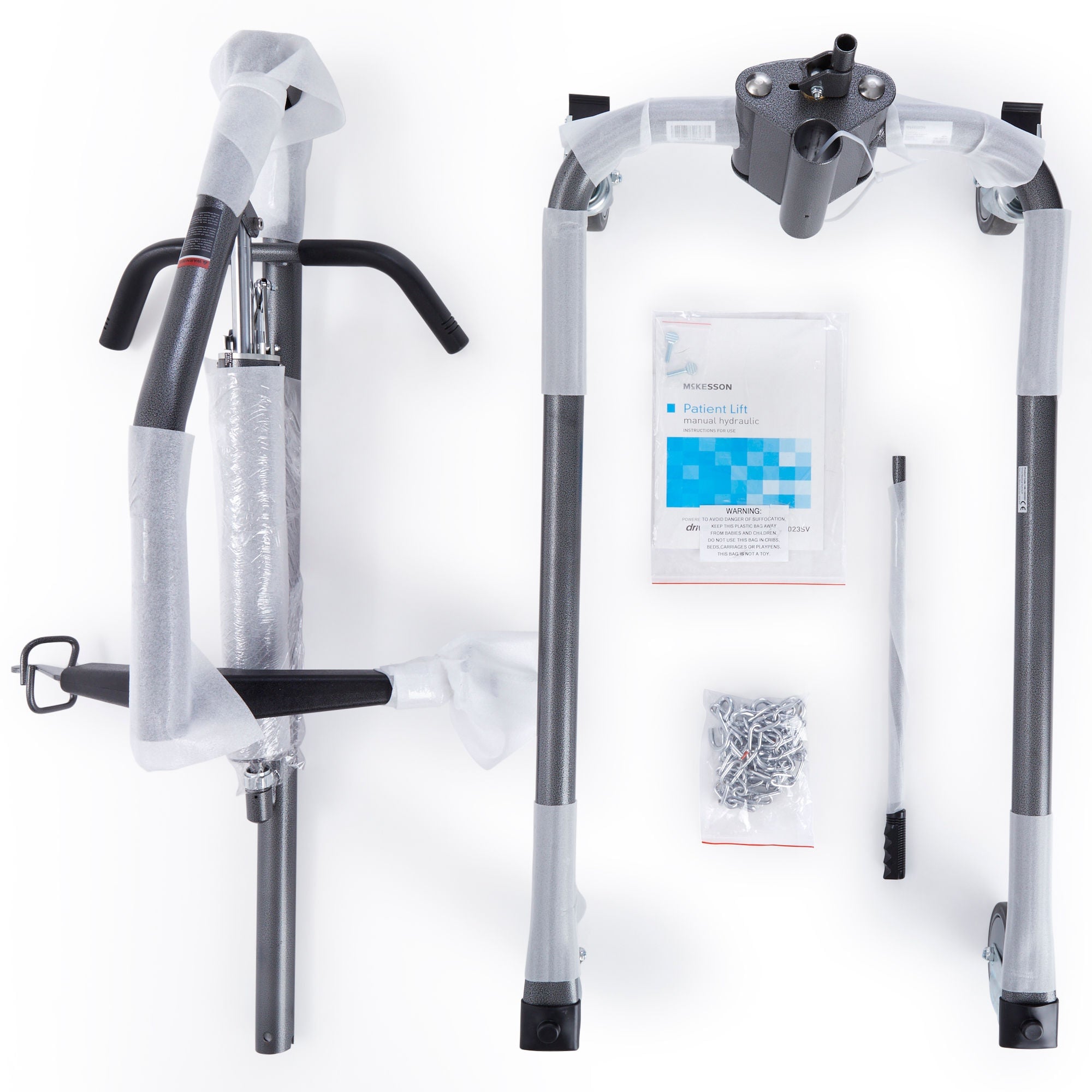 McKesson Brand - 146-13023SV Patient Lift McKesson 450 lbs. Weight Capacity Hydraulic