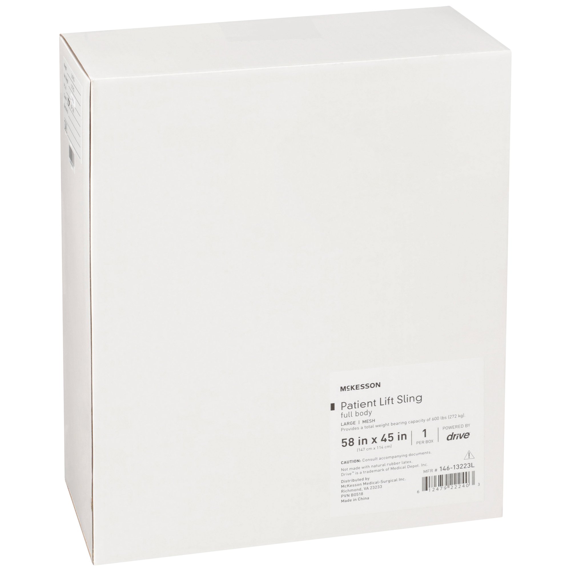 McKesson Brand - 146-13223L McKesson Mesh Full Body Sling