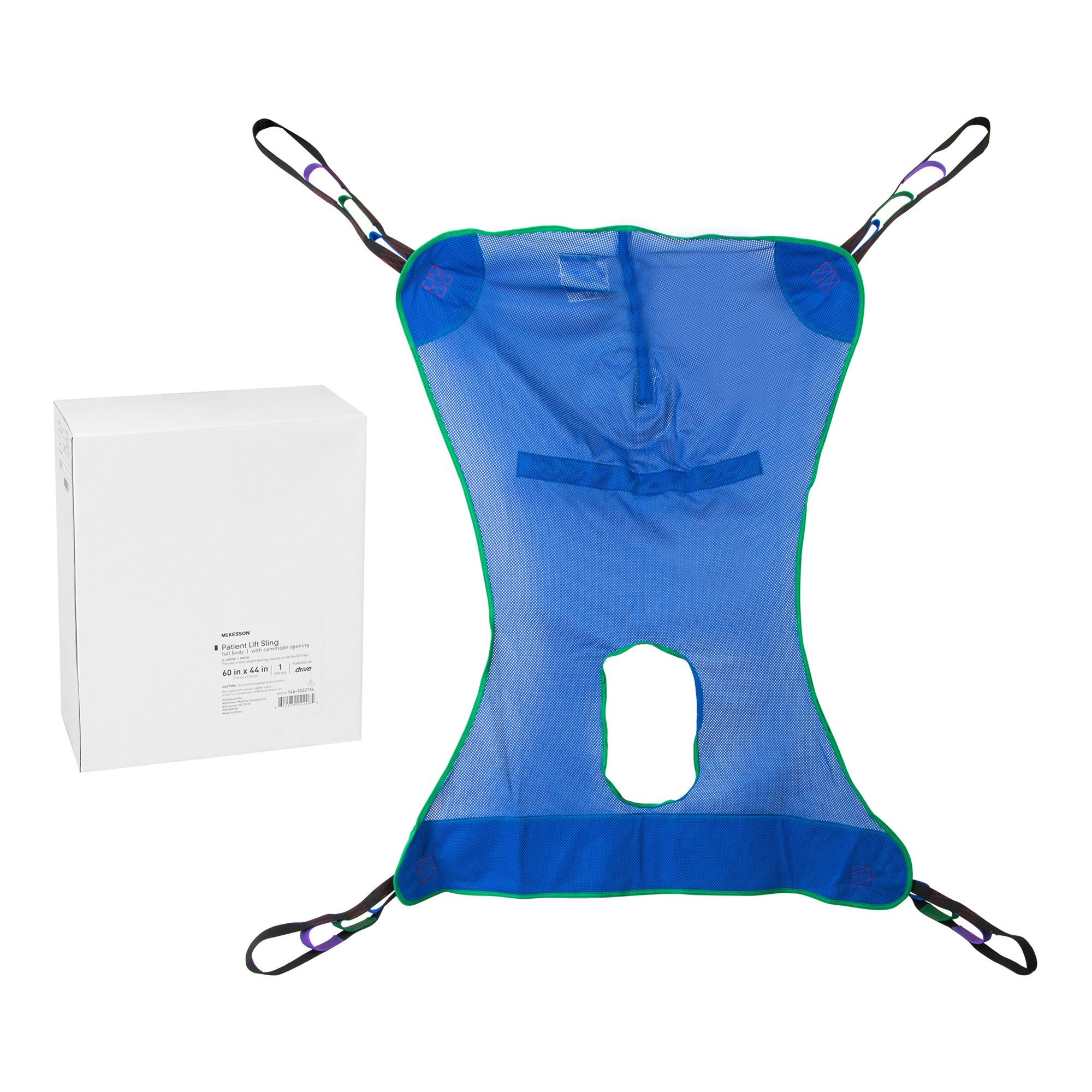 McKesson Brand - 146-13221XL McKesson Mesh Full Body Commode Sling
