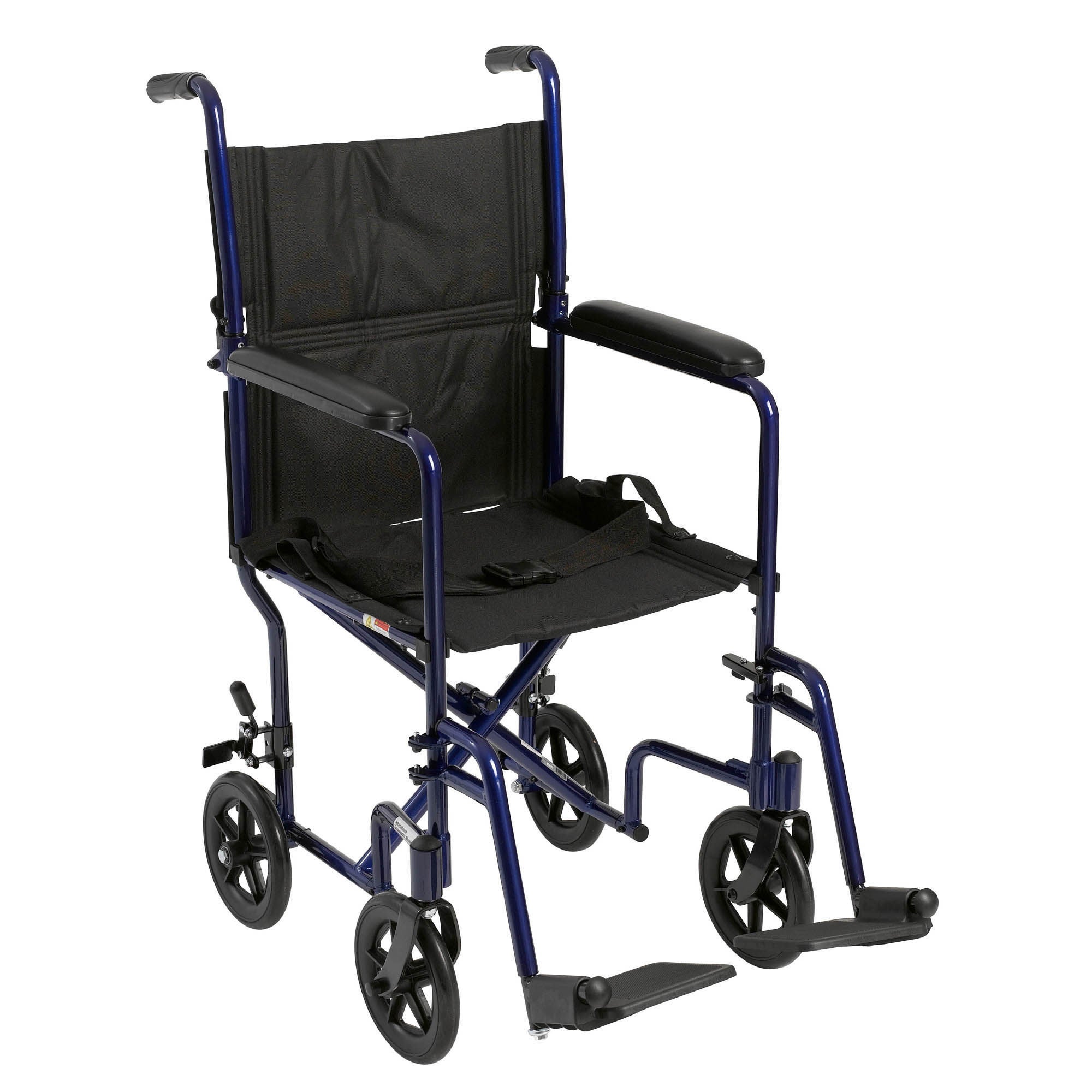 McKesson Brand - 146-ATC19-BL McKesson Lightweight Transport Chair