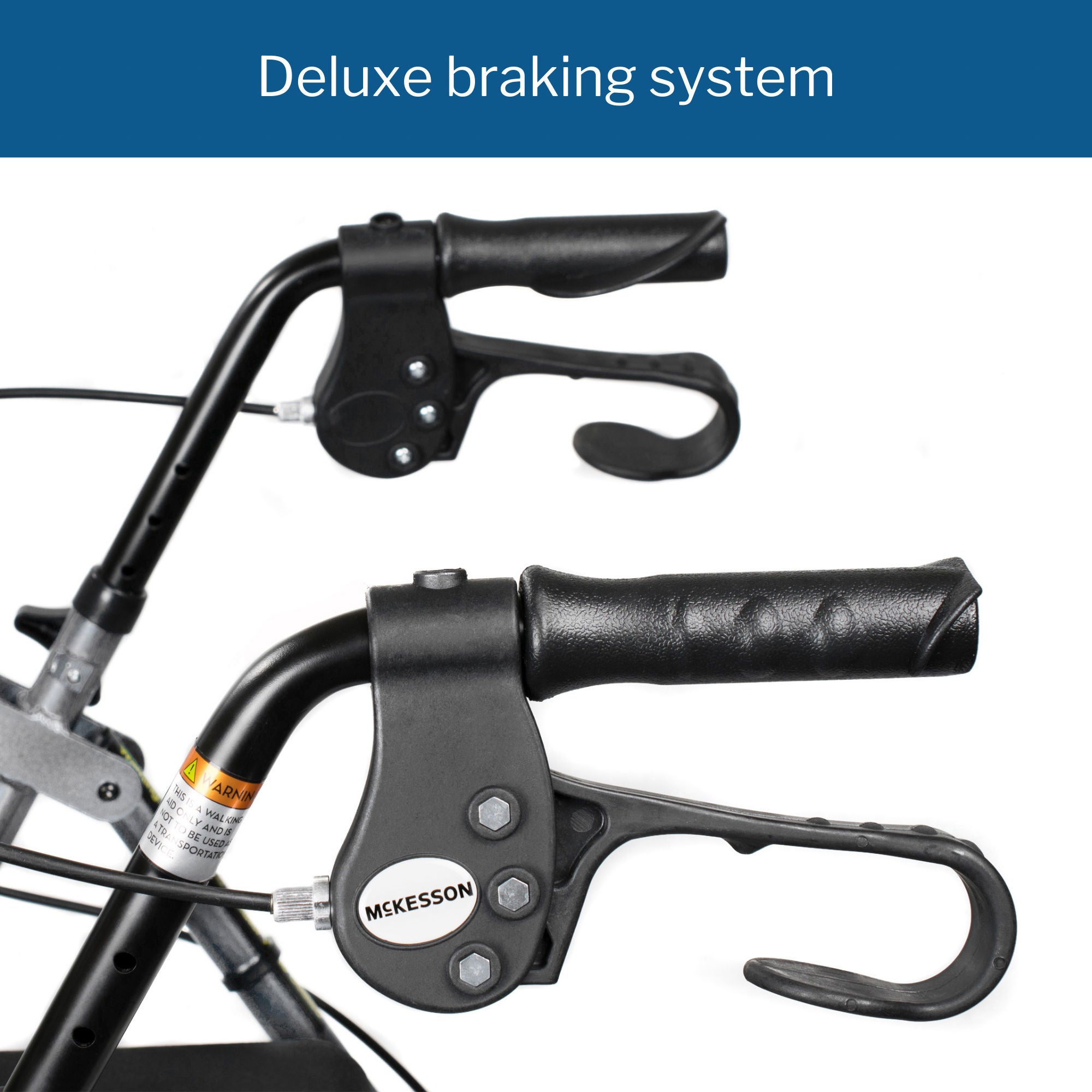 McKesson 4 Wheel Rollator 146-R726SL by McKesson Brand