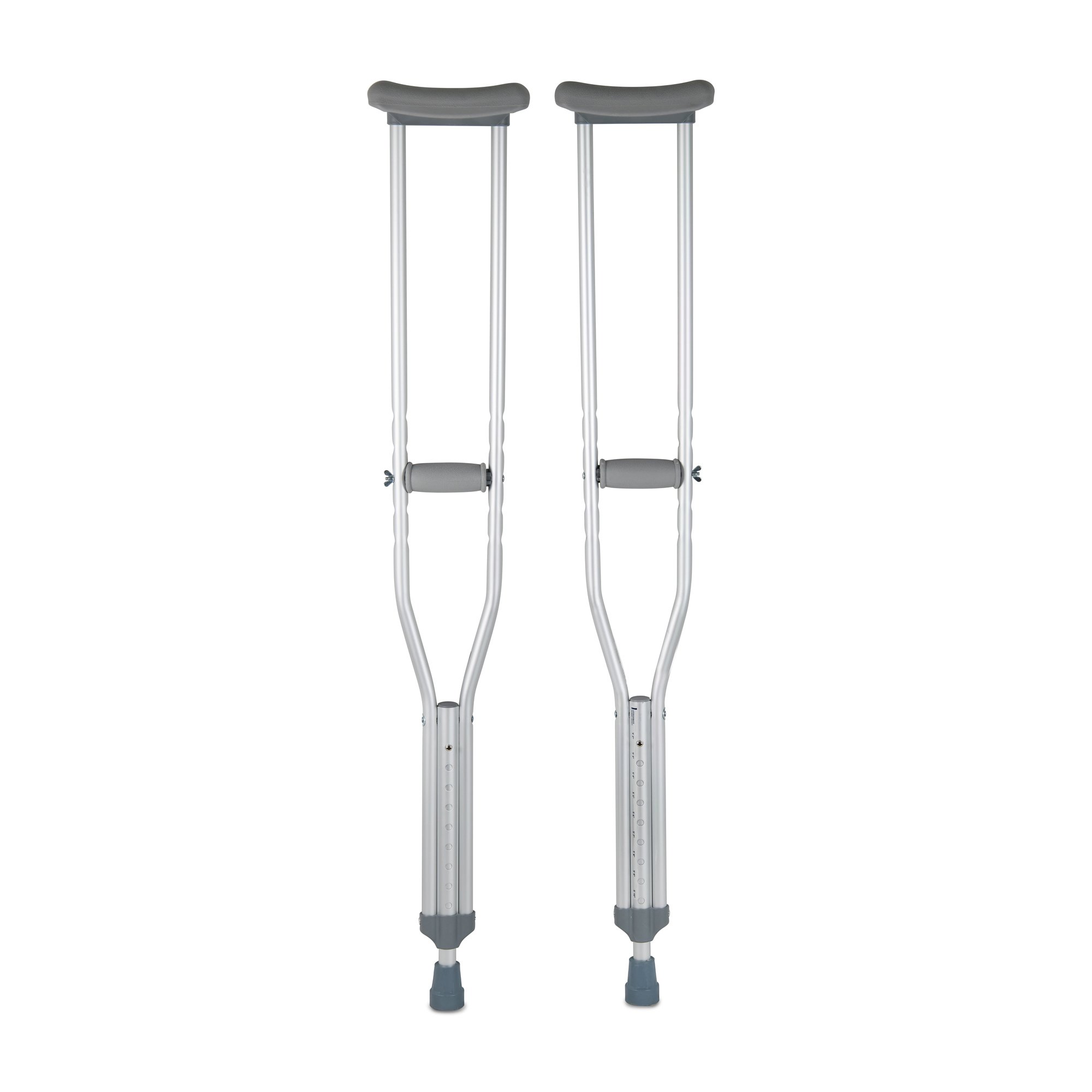 McKesson Brand 146-10400-8 - McKesson Adult Underarm Crutches, 5'2" – 5'10" - 2/Pair, 16/Case