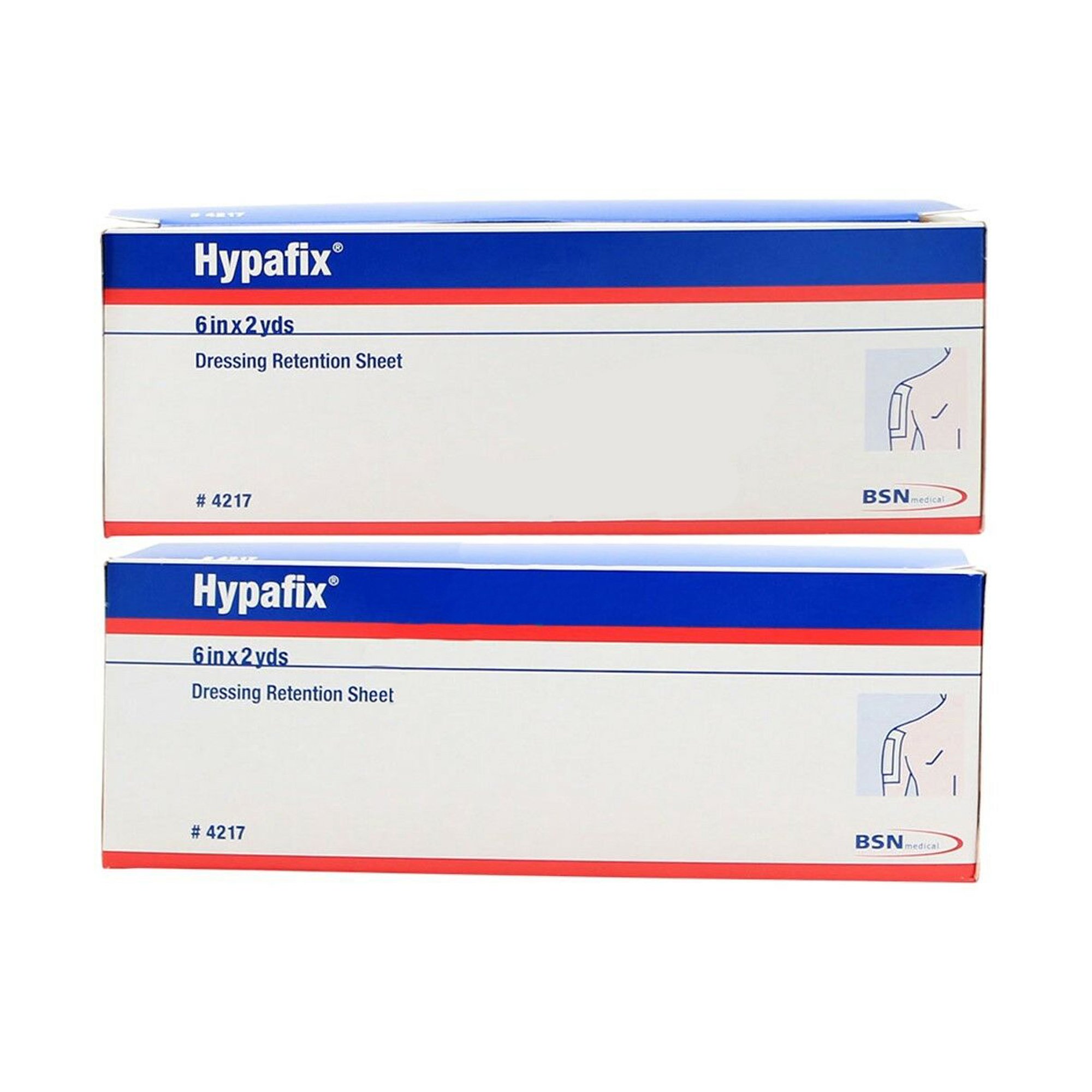 BSN Medical 4217 - Hypafix® Dressing Retention Tape with Liner, 6 Inch x 2 Yard - 1/Box, 12/Case