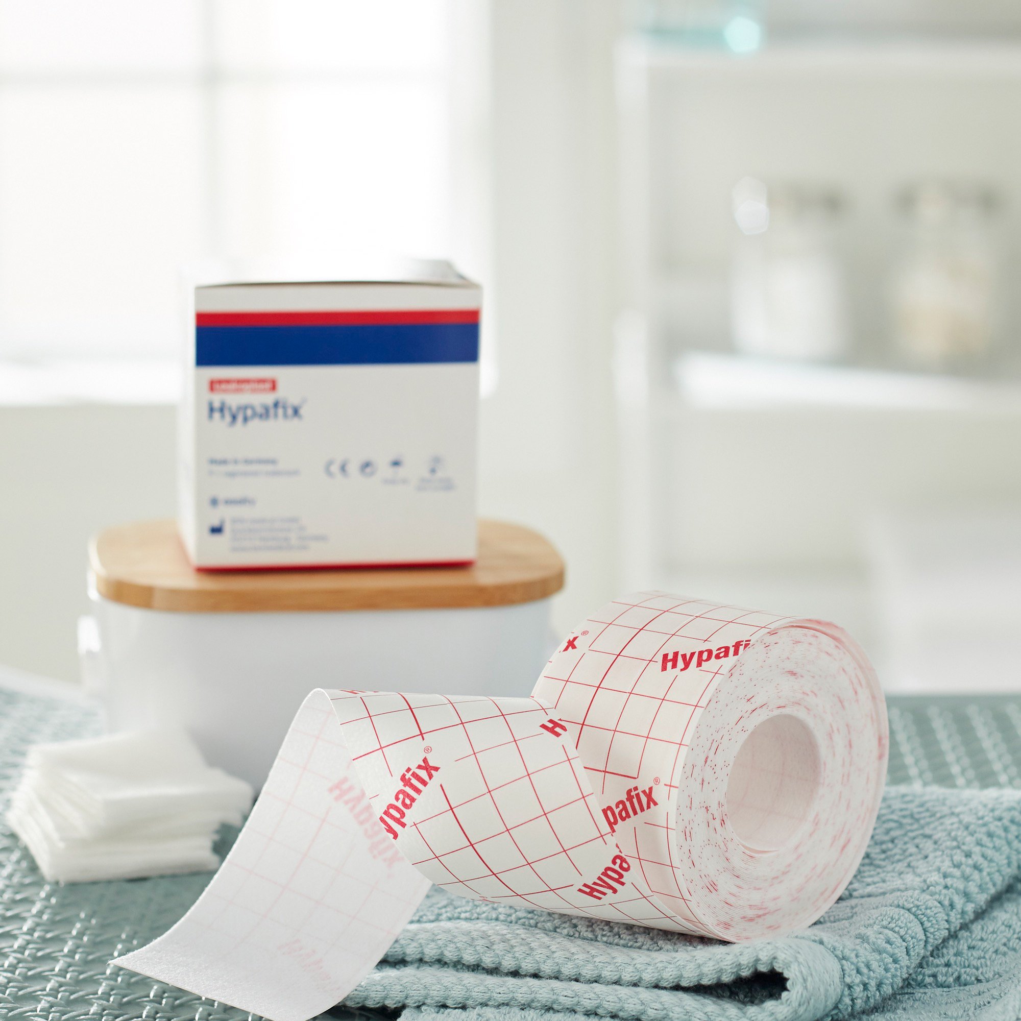 BSN Medical 4209 - Hypafix® Nonwoven Dressing Retention Tape, 2 Inch x 10 Yard, White - 1/Roll, 24/Case