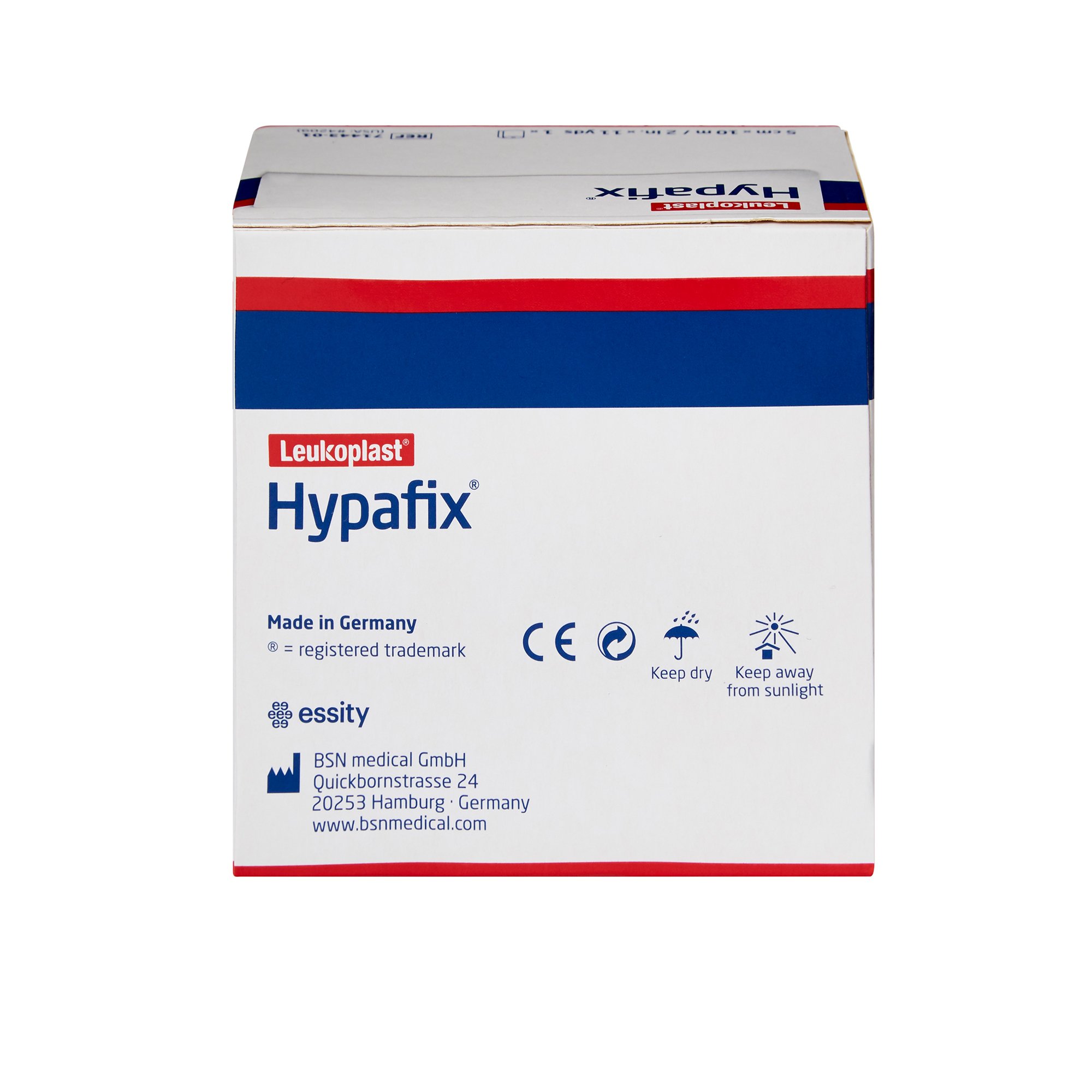 BSN Medical 4209 - Hypafix® Nonwoven Dressing Retention Tape, 2 Inch x 10 Yard, White - 1/Roll, 24/Case