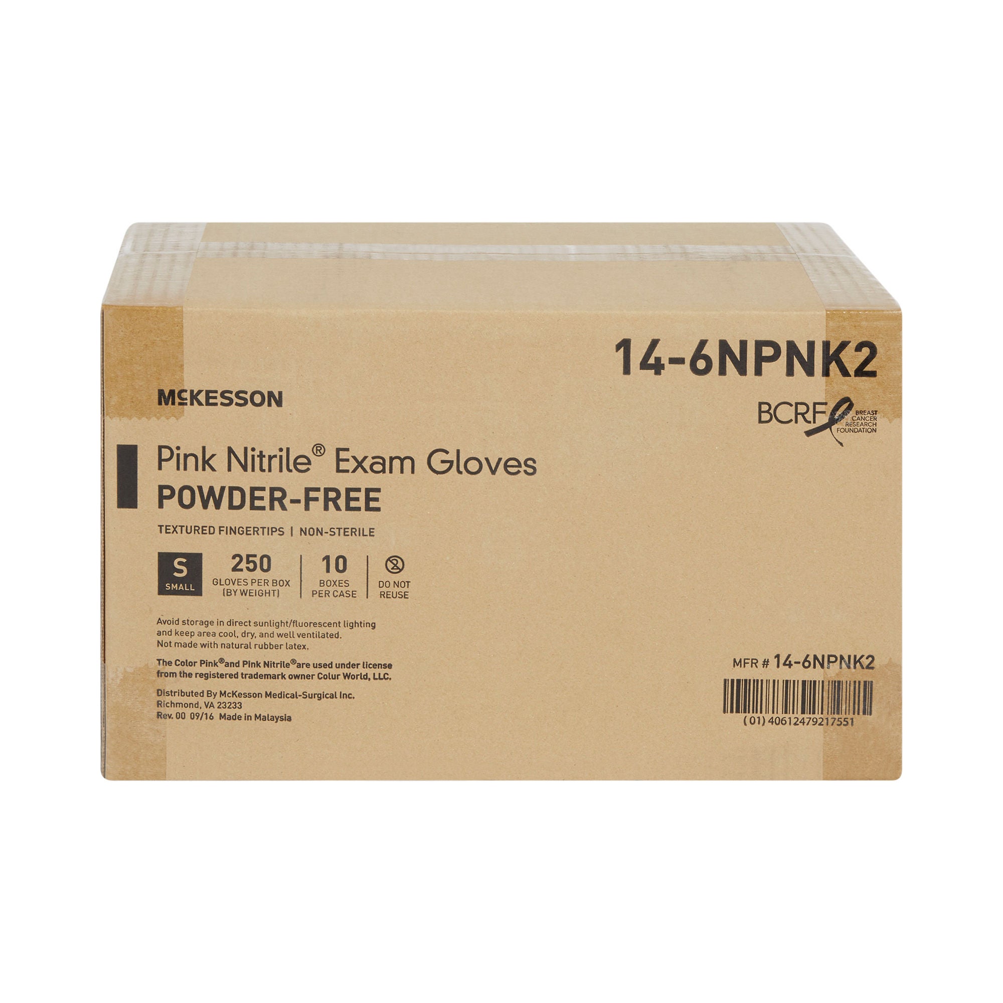 McKesson Pink Nitrile Exam Glove 14-6NPNK2 by McKesson Brand