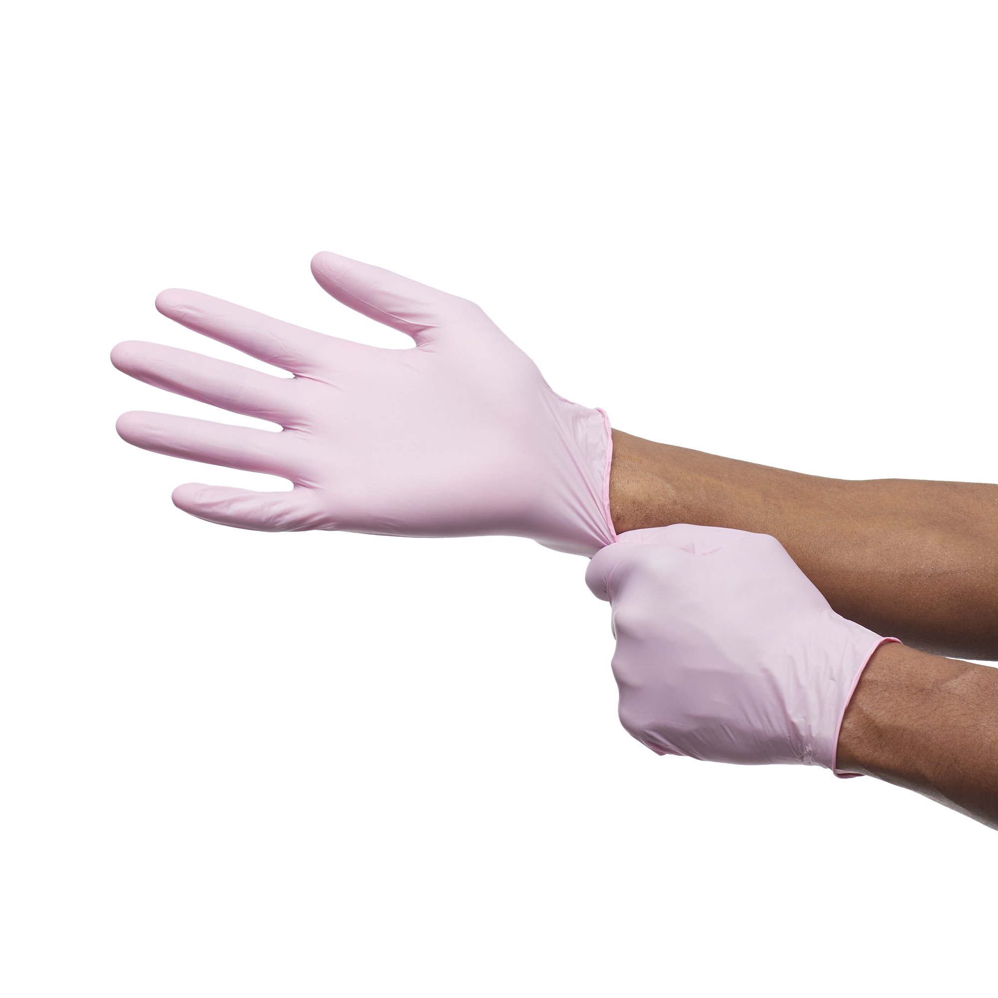 McKesson Brand 14-6NPNK8 - McKesson Pink Nitrile® Nitrile Exam Glove, Extra Large, Pink - 230/Box, 2300/Case