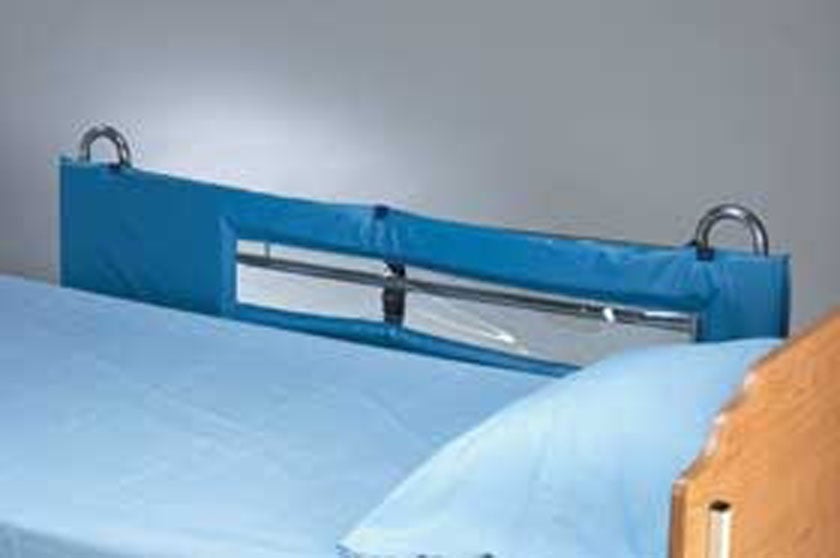 Skil-Care - 401045 Bed Side Rail Bumper Pad Skil-Care™ Thru-View 2 X 15 X 72 Inch