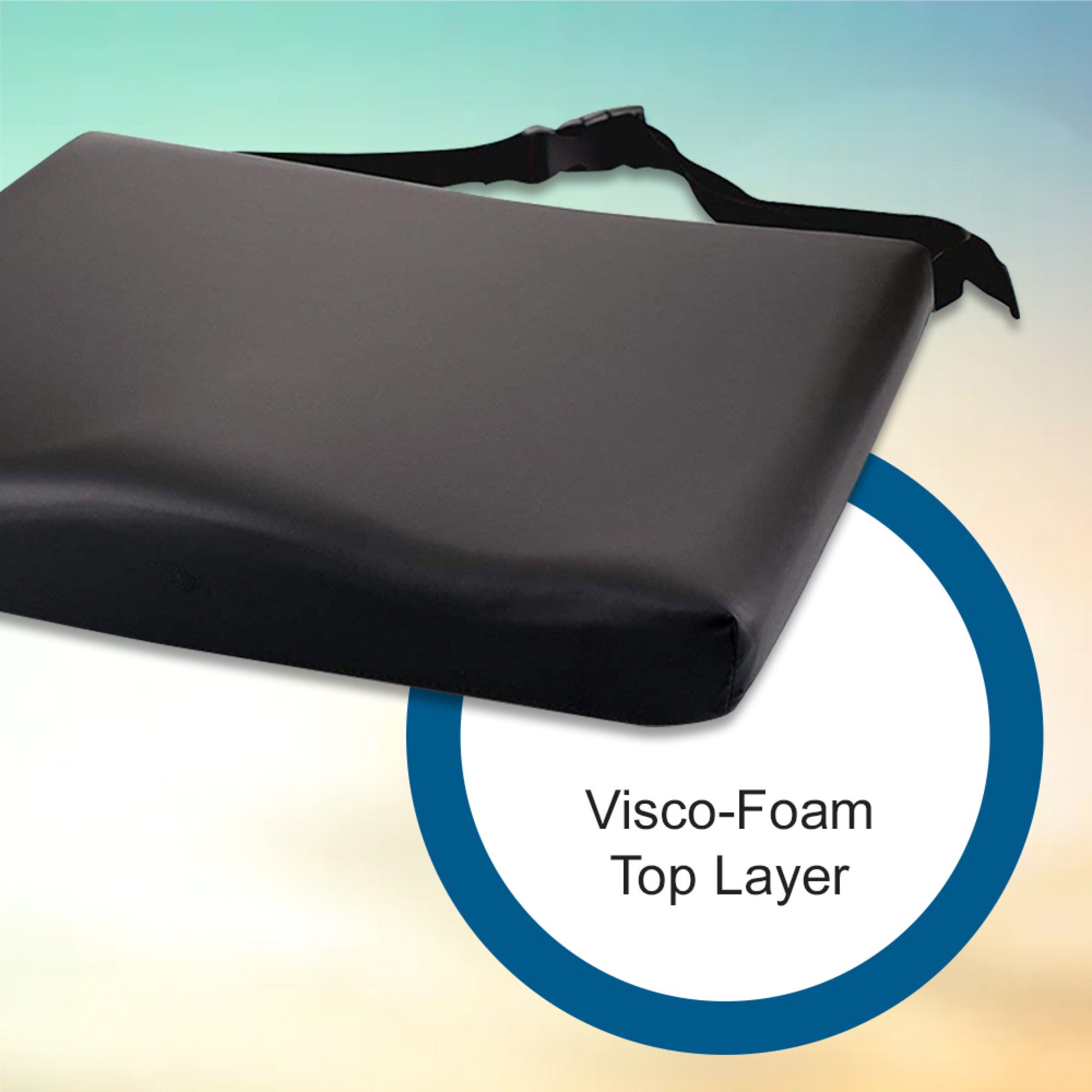 McKesson Brand - 170-76002SP McKesson Premium Molded Foam Seat Cushion