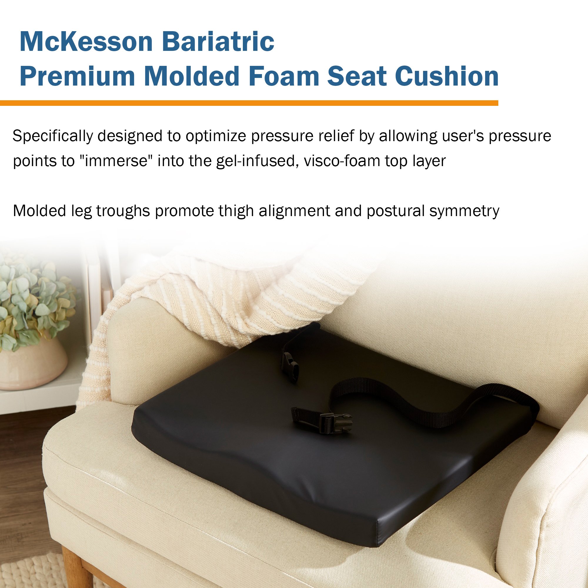 McKesson Contoured Seat Cushion 170-76005SP by McKesson Brand