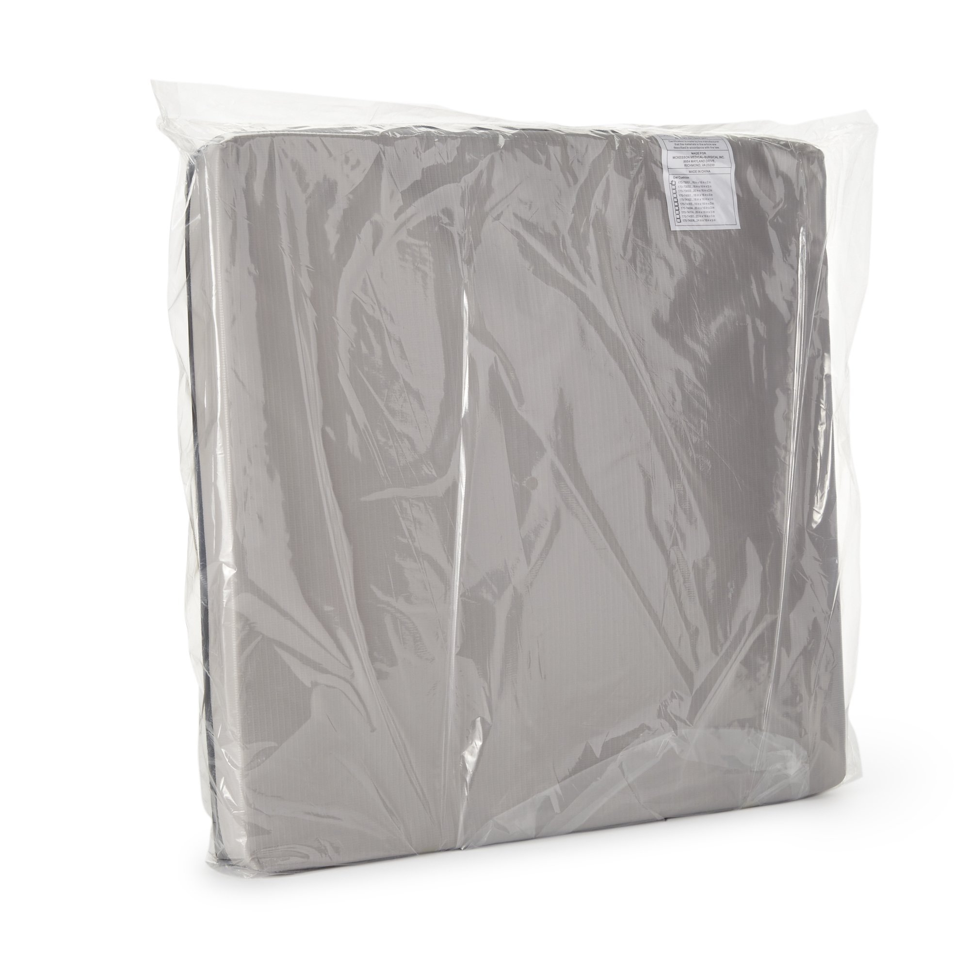 McKesson Brand 170-73001 - McKesson Gel Protekt Seat Cushion, 16 x 16 x 2 Inch - 1/Each, 4/Case
